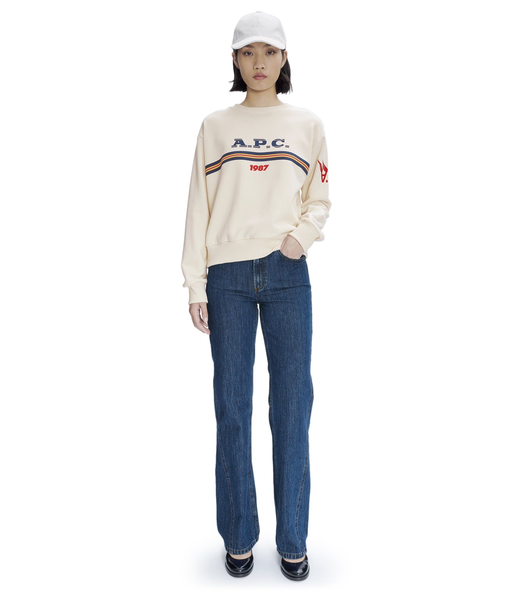 Maxine sweatshirt sold by A.P.C. product image thumbnail 2