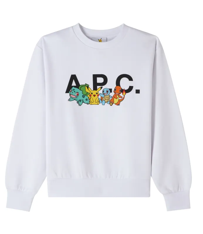 Pokémon The Crew sweatshirt sold by A.P.C.