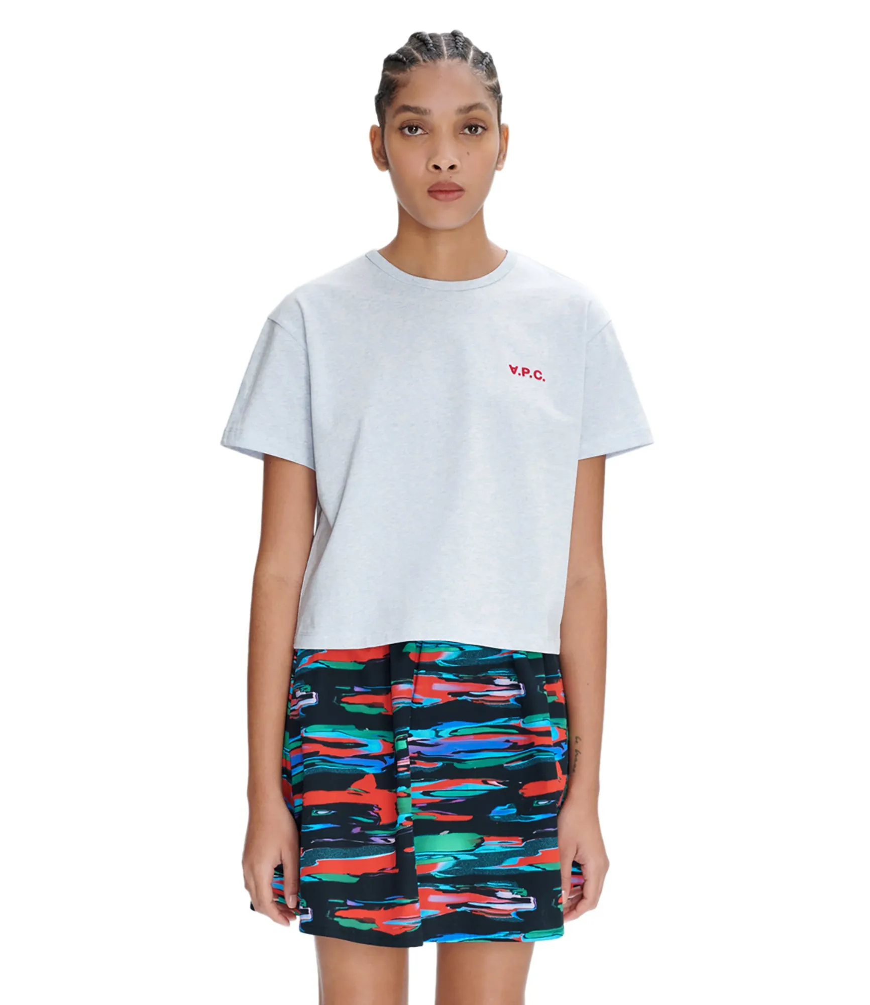 Boxy Micro Logo T-shirt sold by A.P.C.