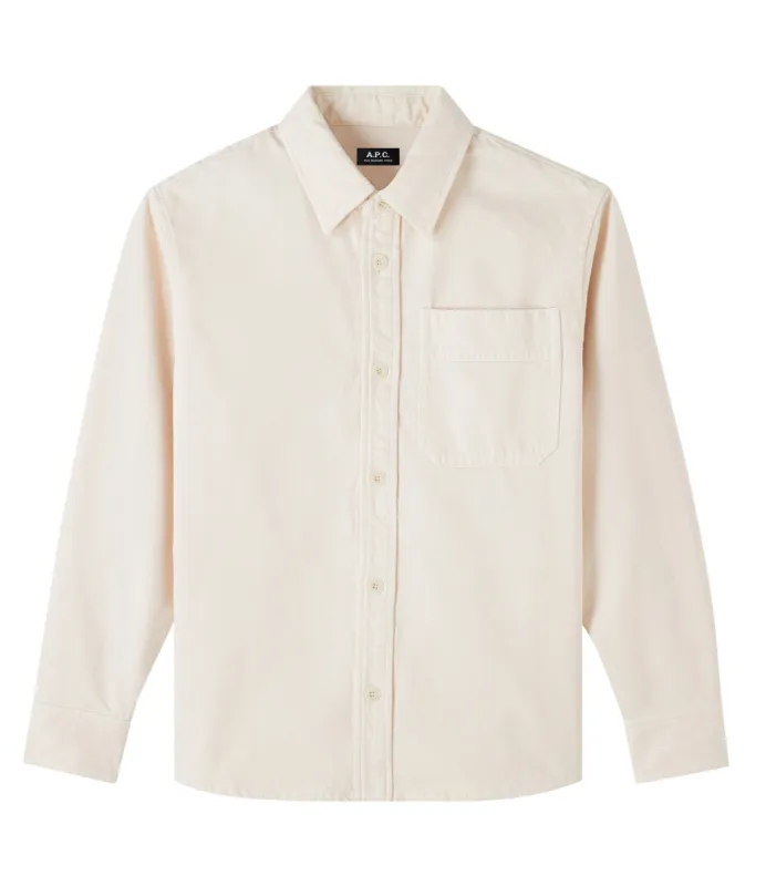Basile Brodée Poitrine overshirt sold by A.P.C.