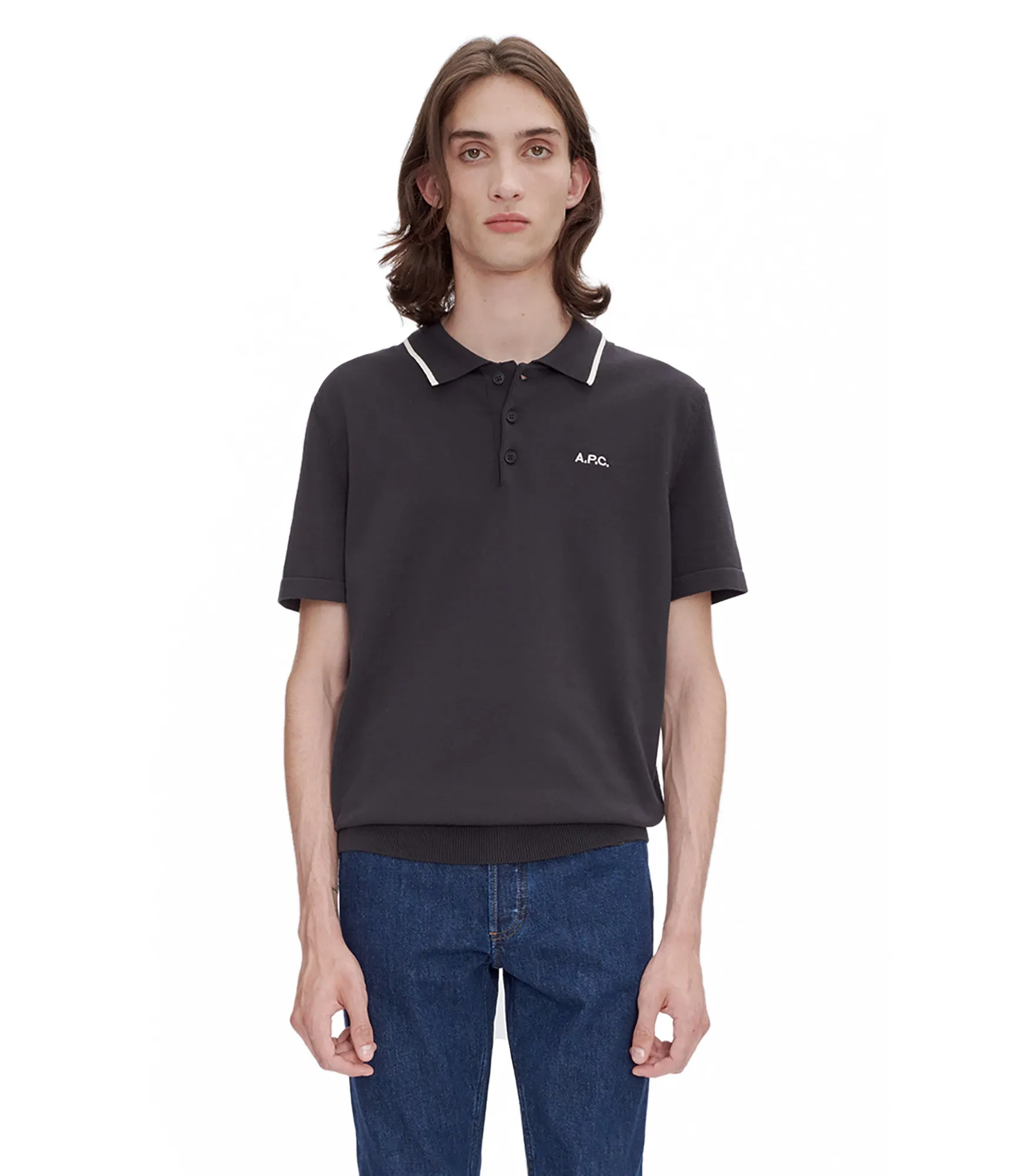 Flynn polo shirt sold by A.P.C.