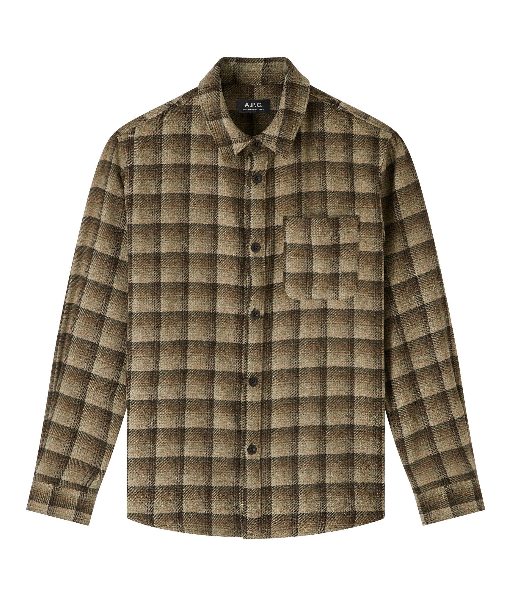 Trek overshirt sold by A.P.C.