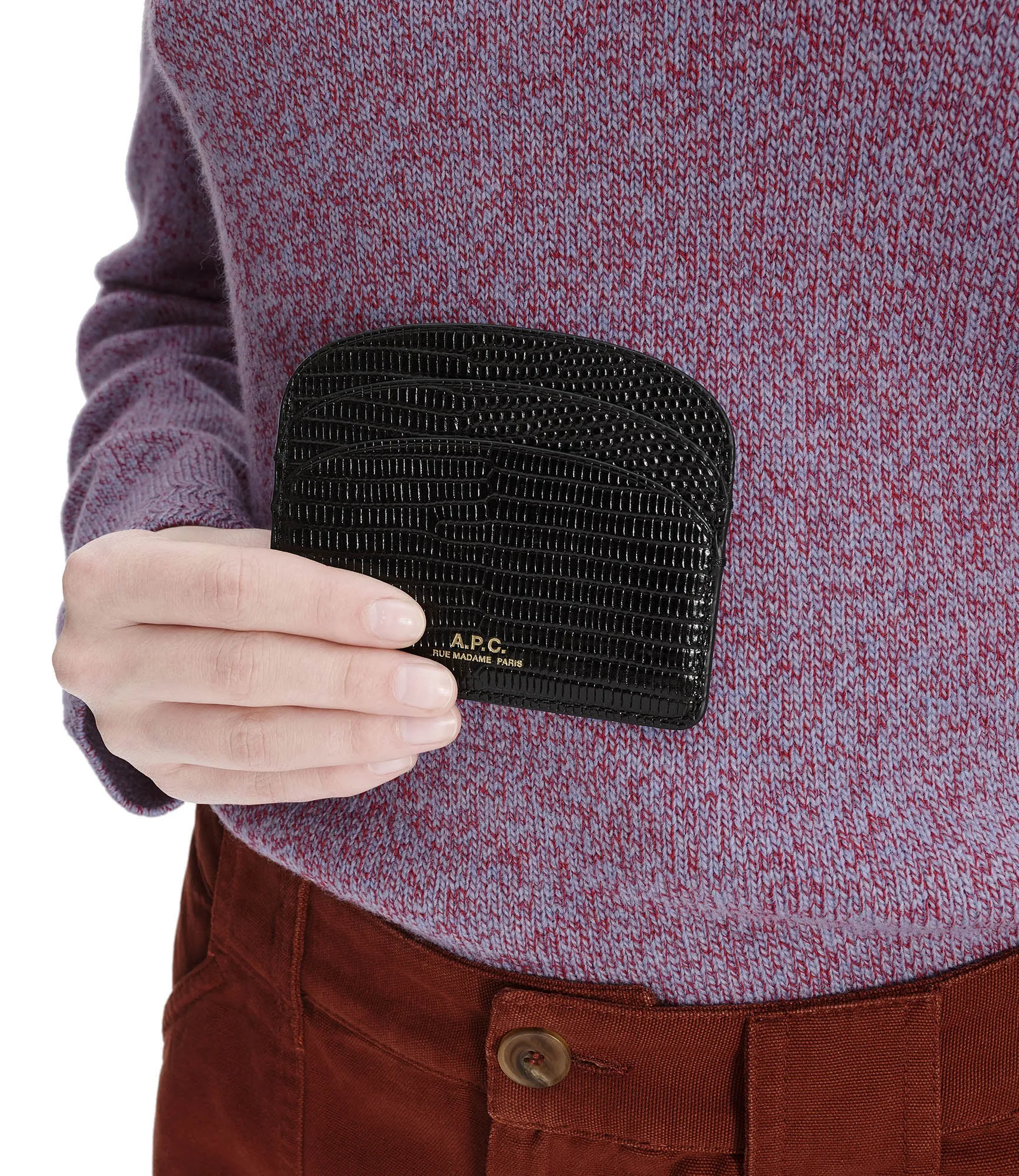 Demi-Lune cardholder sold by A.P.C. product image thumbnail 2