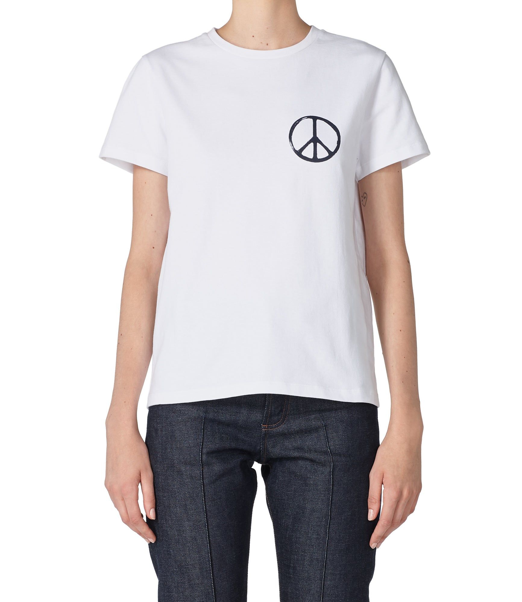 Rth Peace Symbol T-Shirt sold by A.P.C. product image thumbnail 2