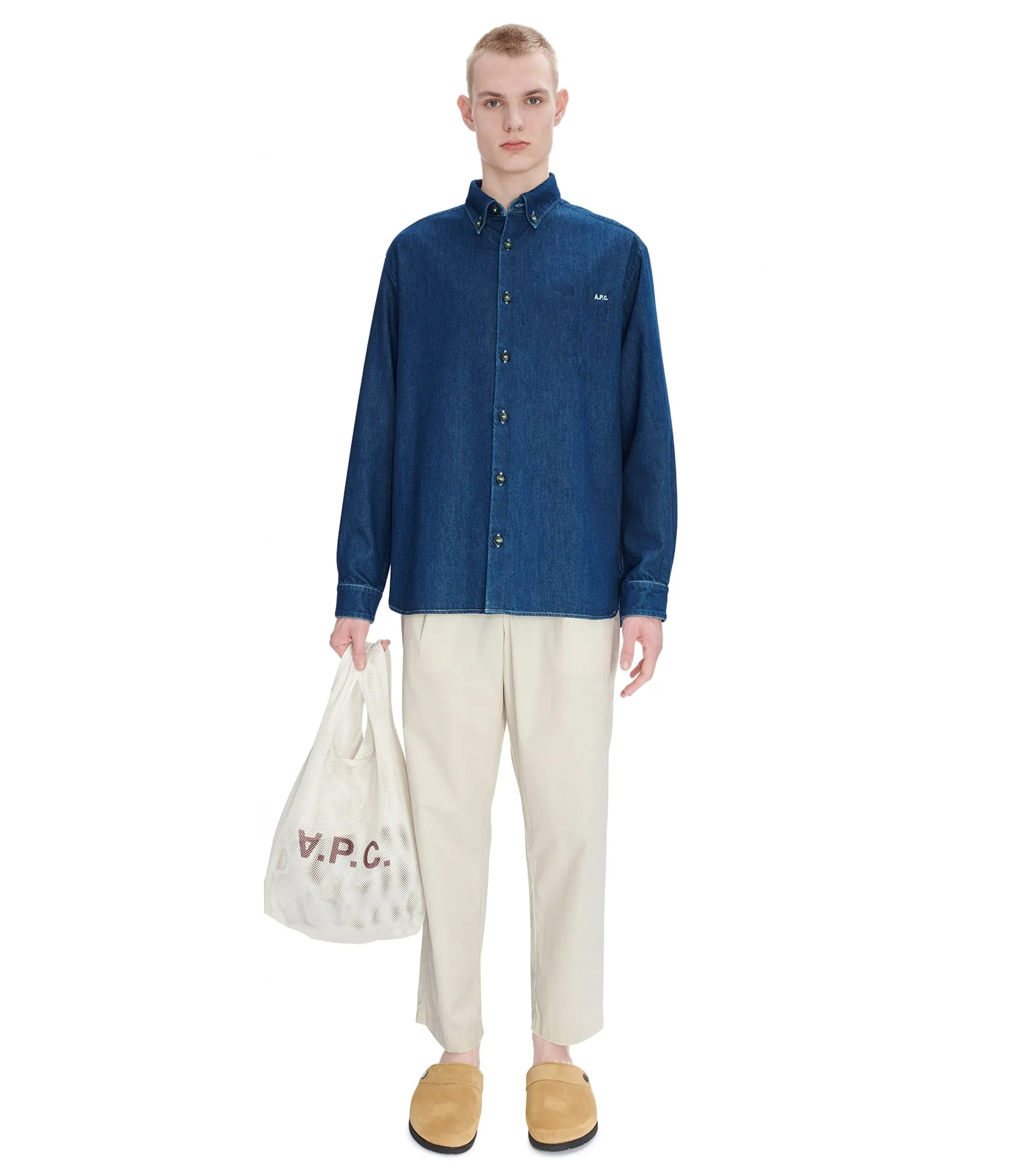 Mathias Logo shirt sold by A.P.C. product image thumbnail 5