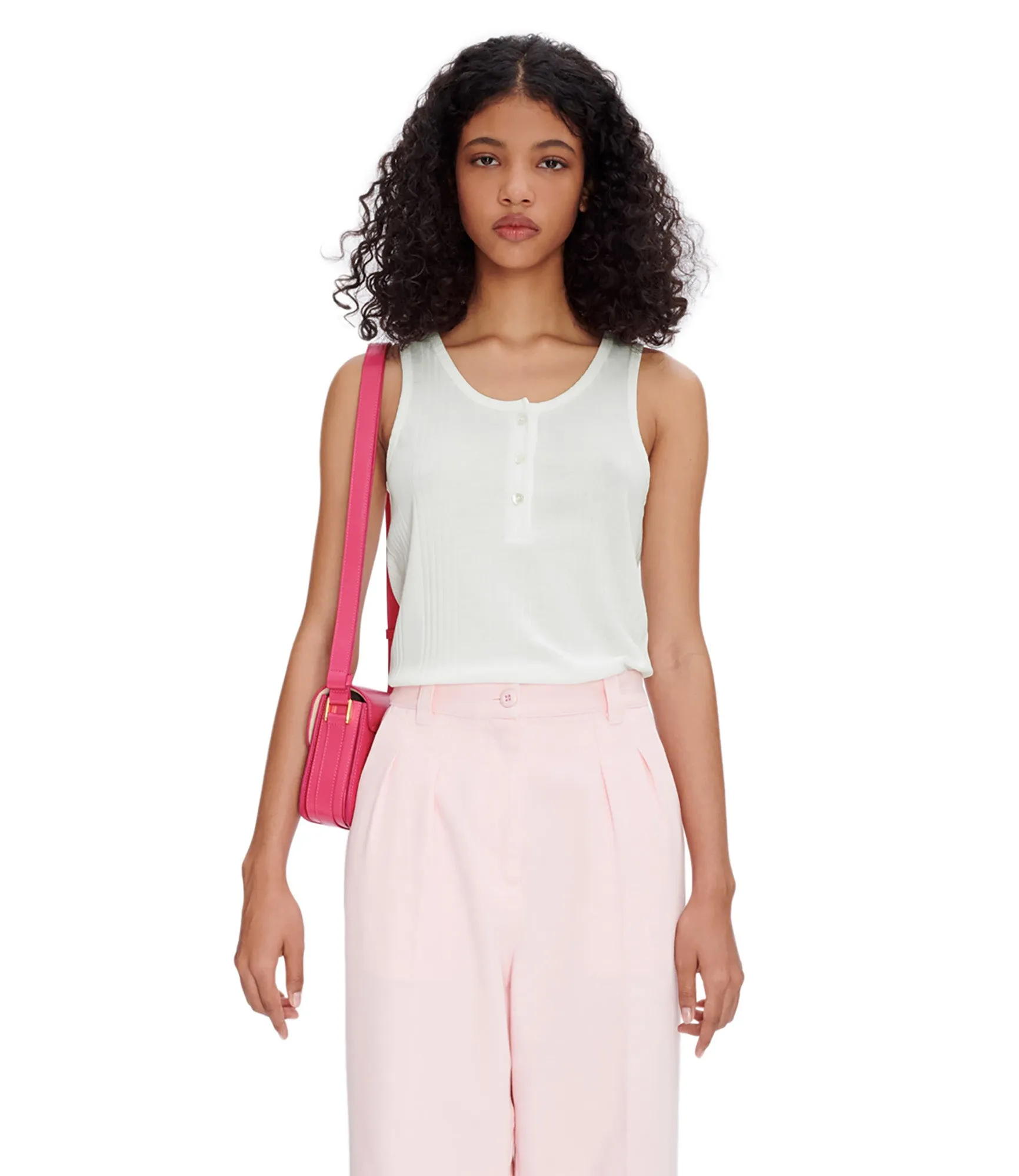 Amber tank top sold by A.P.C.
