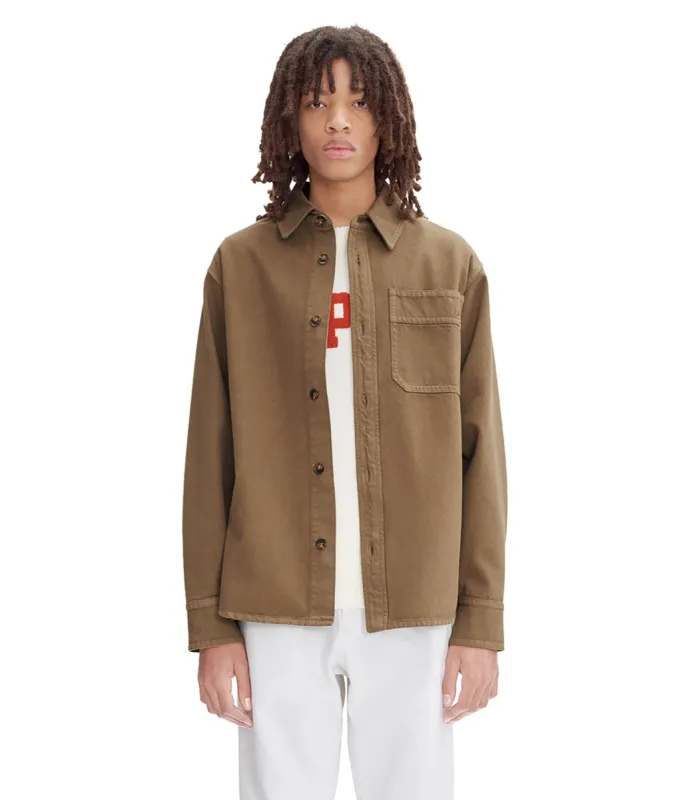 Basile Brodée Poitrine overshirt sold by A.P.C.