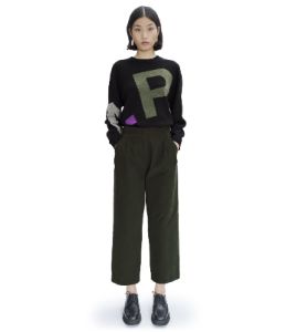 Logo All Over sweater sold by A.P.C.