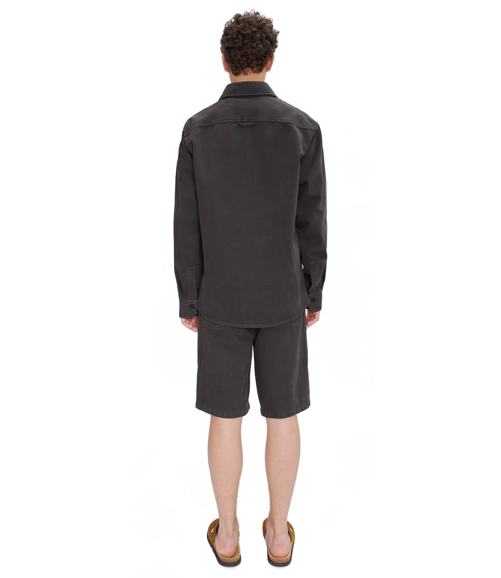 Basile Logo overshirt sold by A.P.C. product image thumbnail 3