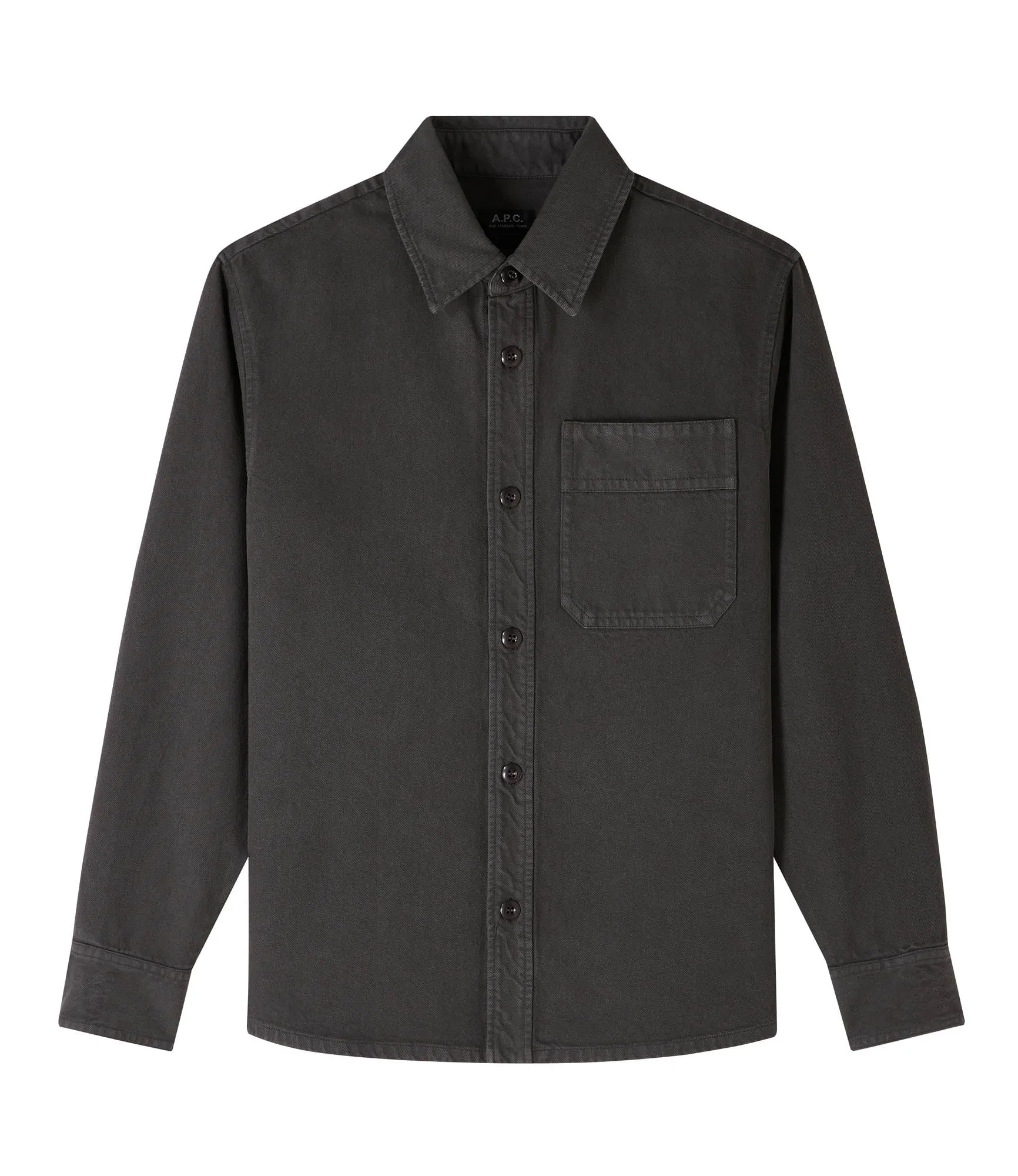 Basile Logo overshirt sold by A.P.C. product image thumbnail 2