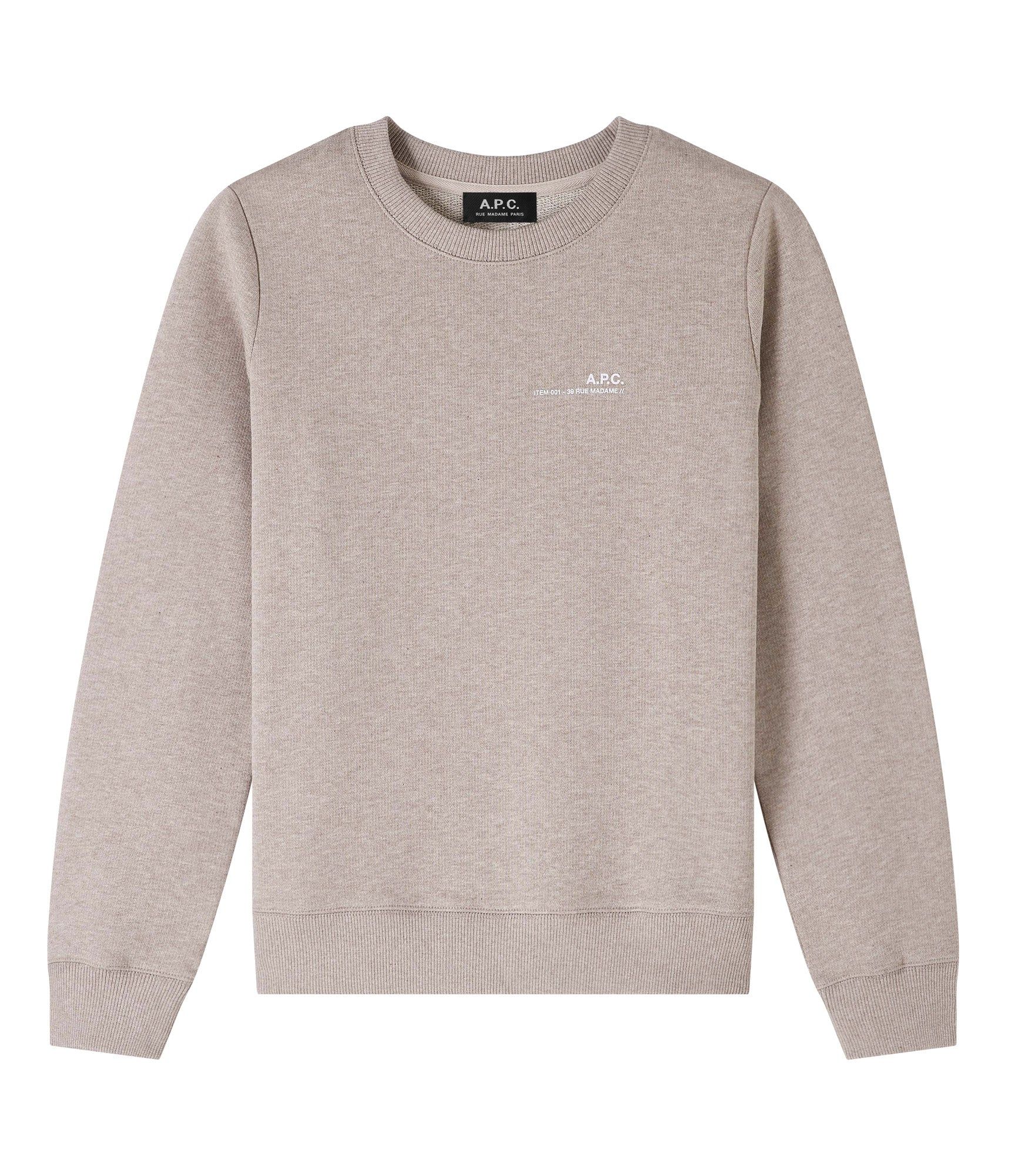 Item F sweatshirt sold by A.P.C.