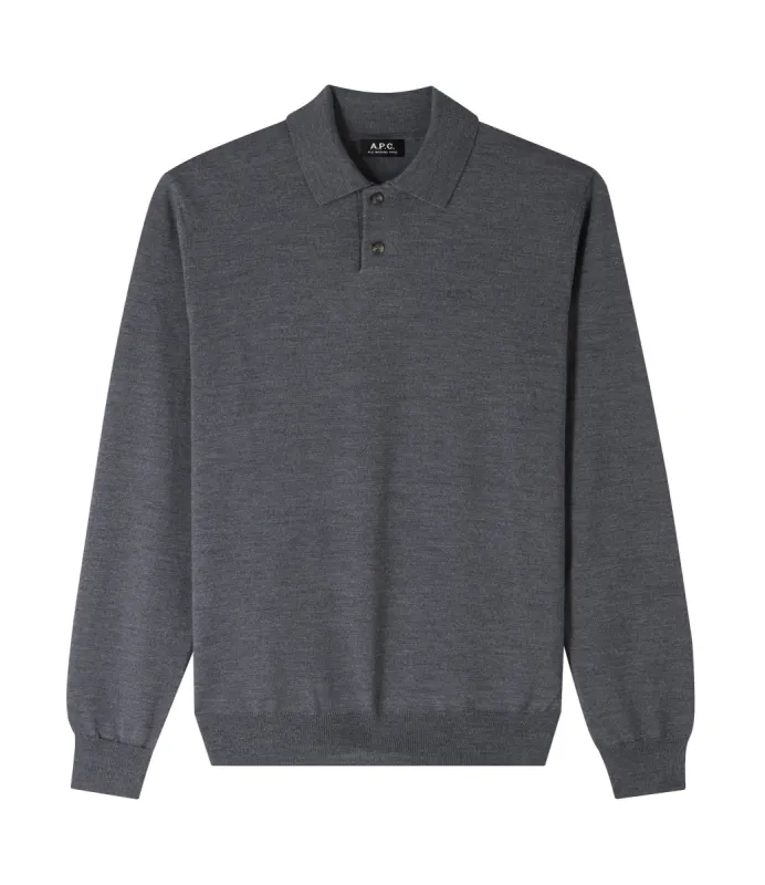 Jacob Logo polo shirt sold by A.P.C.