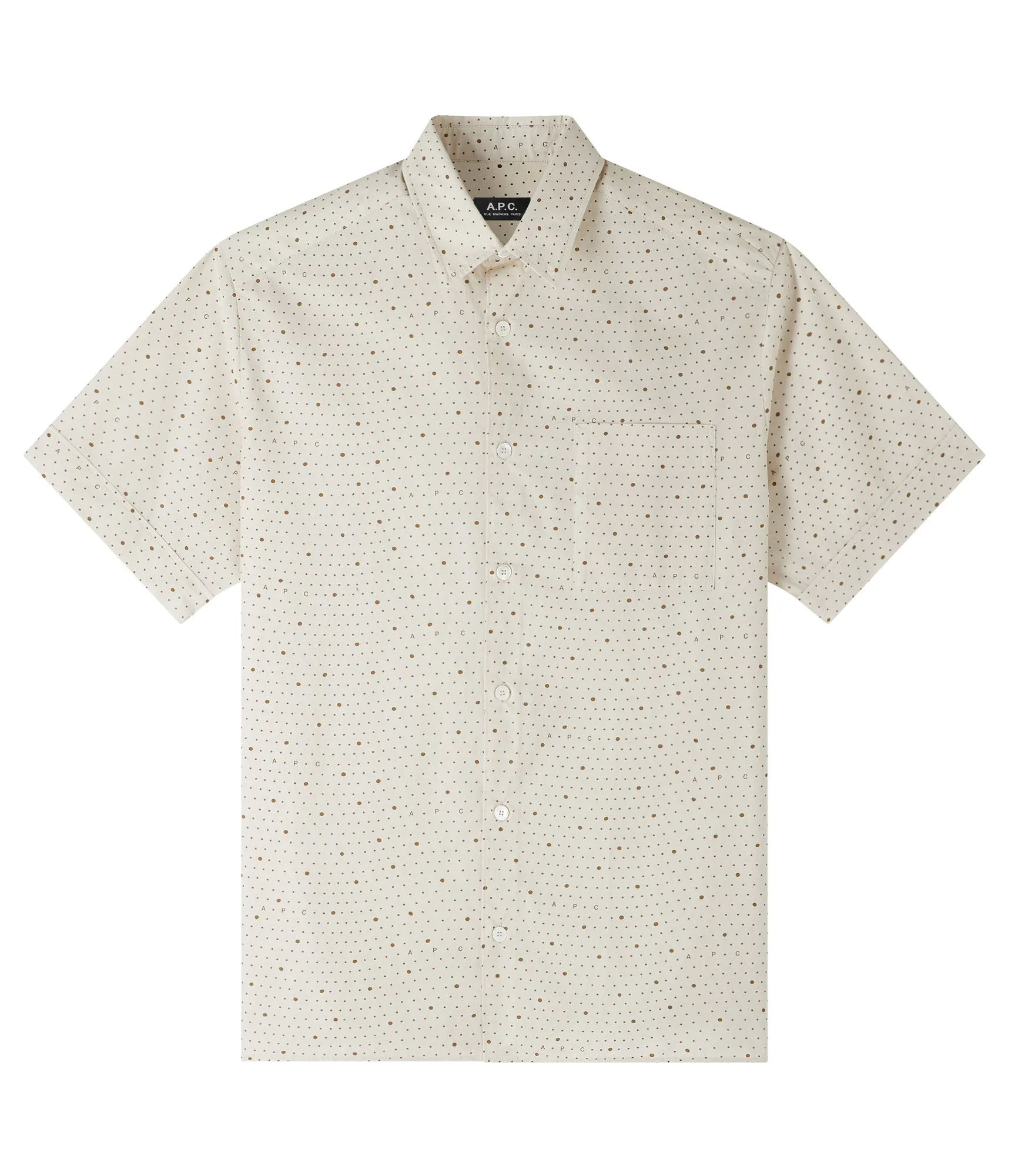 Ross short-sleeve shirt sold by A.P.C. product image thumbnail 2