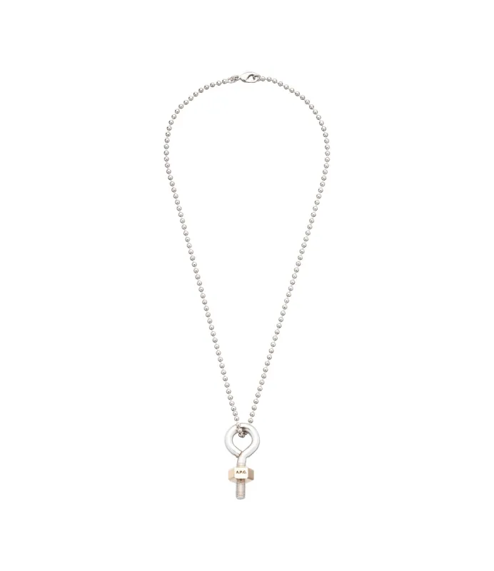 Hugo necklace sold by A.P.C.