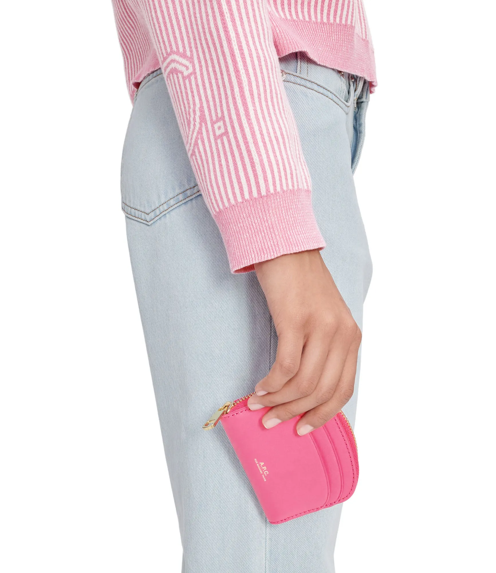 Demi-Lune Mini compact wallet sold by A.P.C. product image thumbnail 2