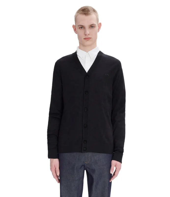 Joe Logo cardigan sold by A.P.C.