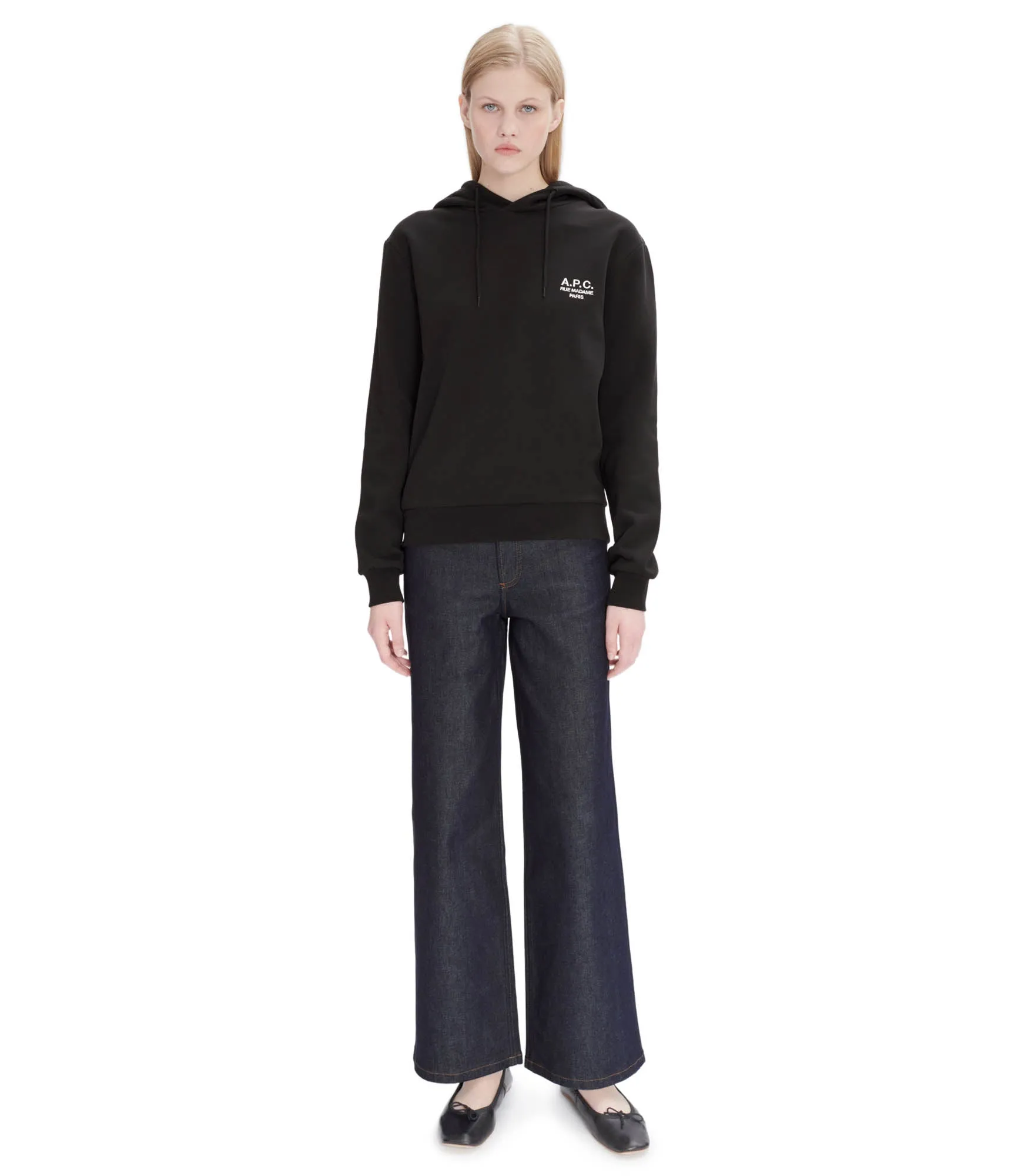 Standard Rue Madame hoodie (W) sold by A.P.C.