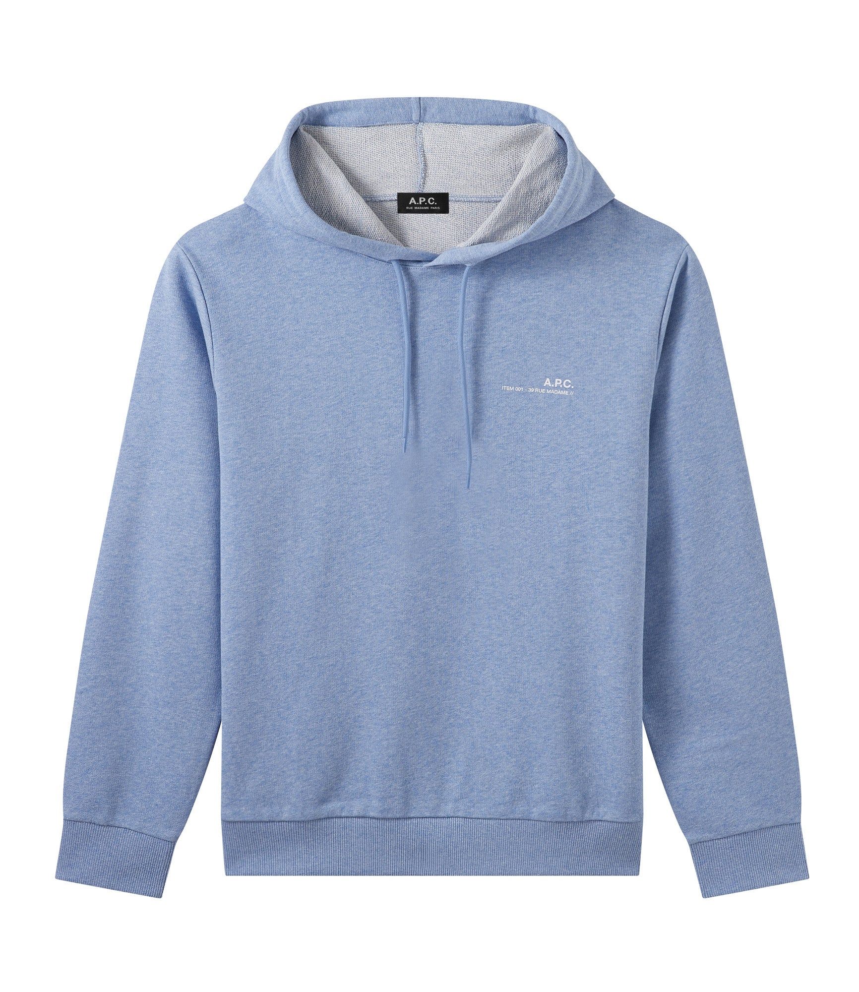 Item hoodie H sold by A.P.C.
