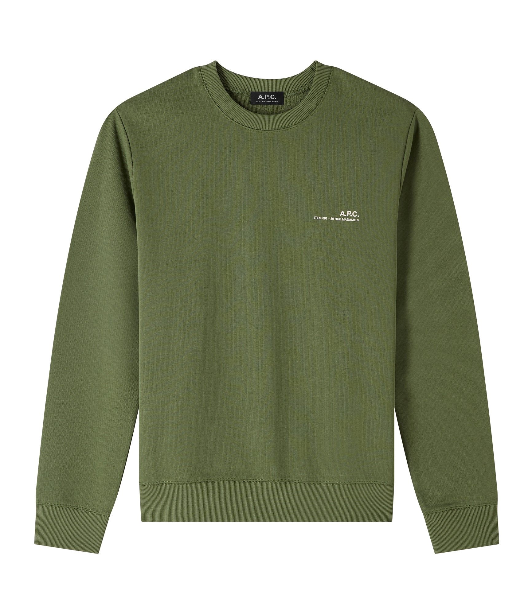 Item sweatshirt sold by A.P.C.