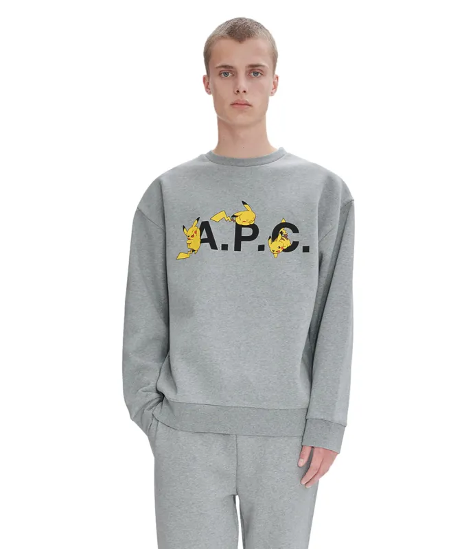 Pokémon Pikachu sweatshirt made by A.P.C.