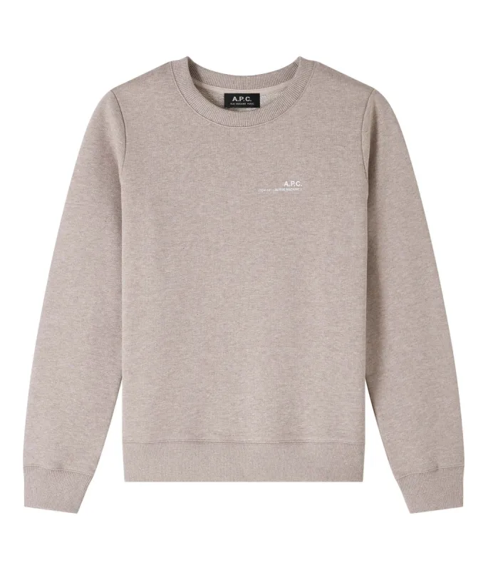 Item F sweatshirt sold by A.P.C.