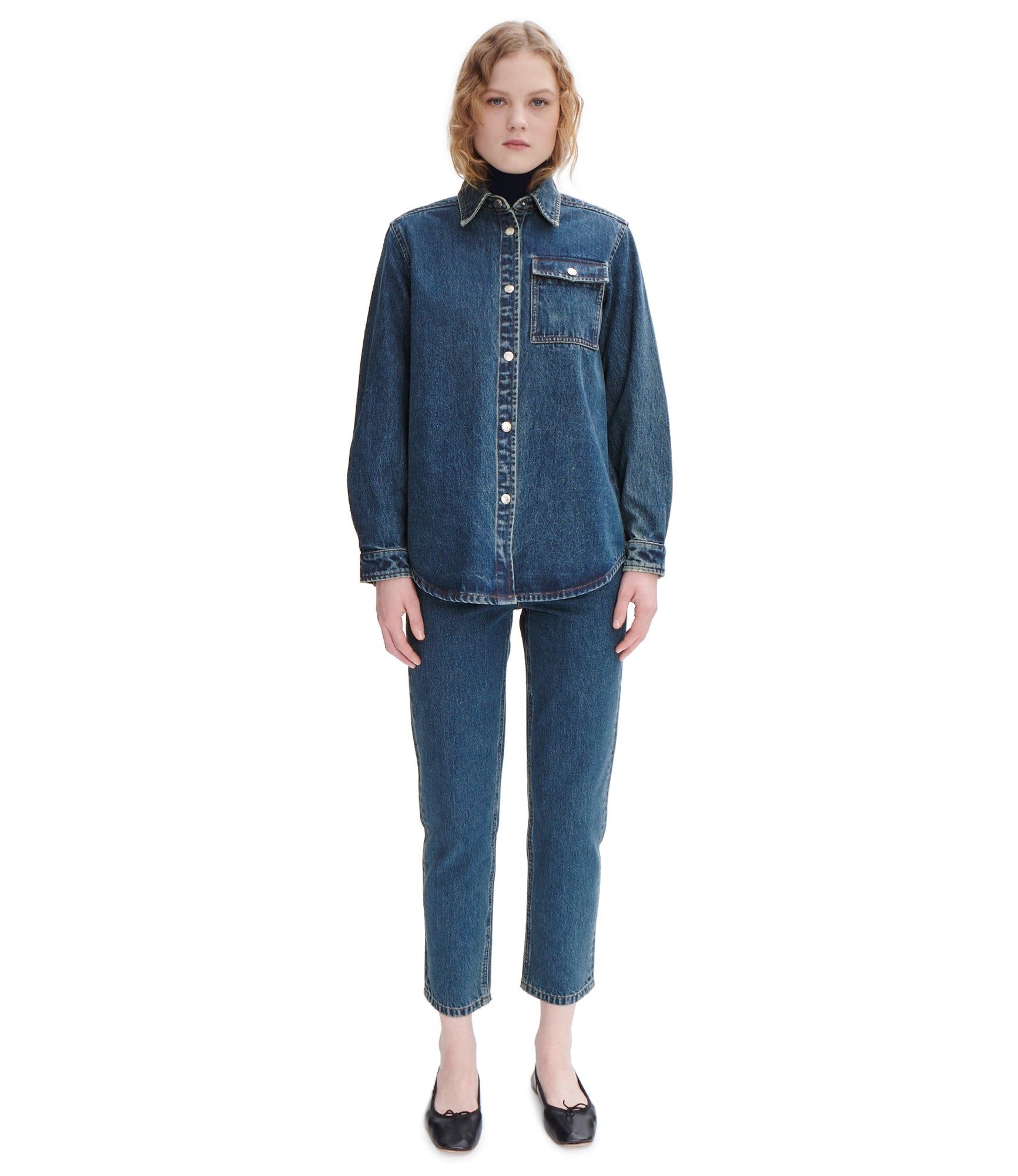 Etania overshirt sold by A.P.C. product image thumbnail 4