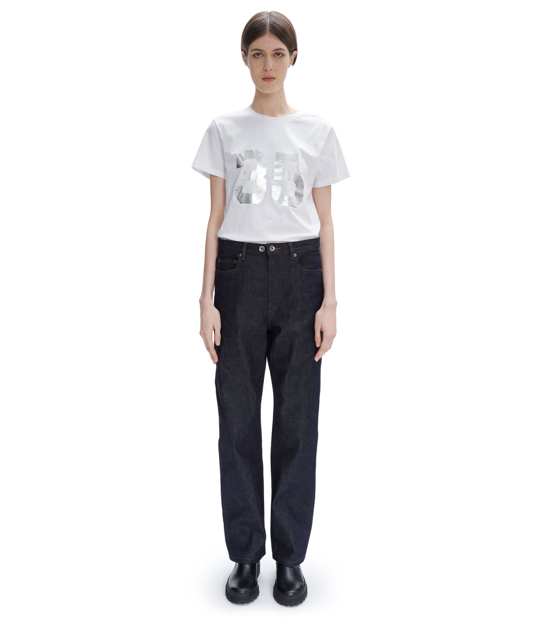 Down Pipe T-shirt (Unisex) sold by A.P.C. product image thumbnail 4