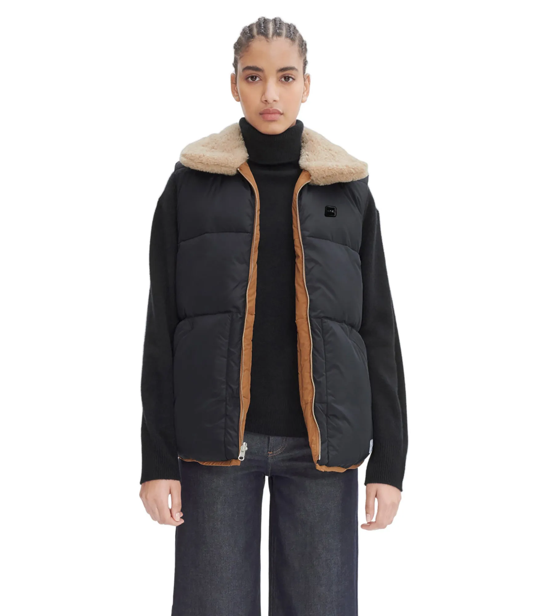 Teddy puffer jacket (W) sold by A.P.C.