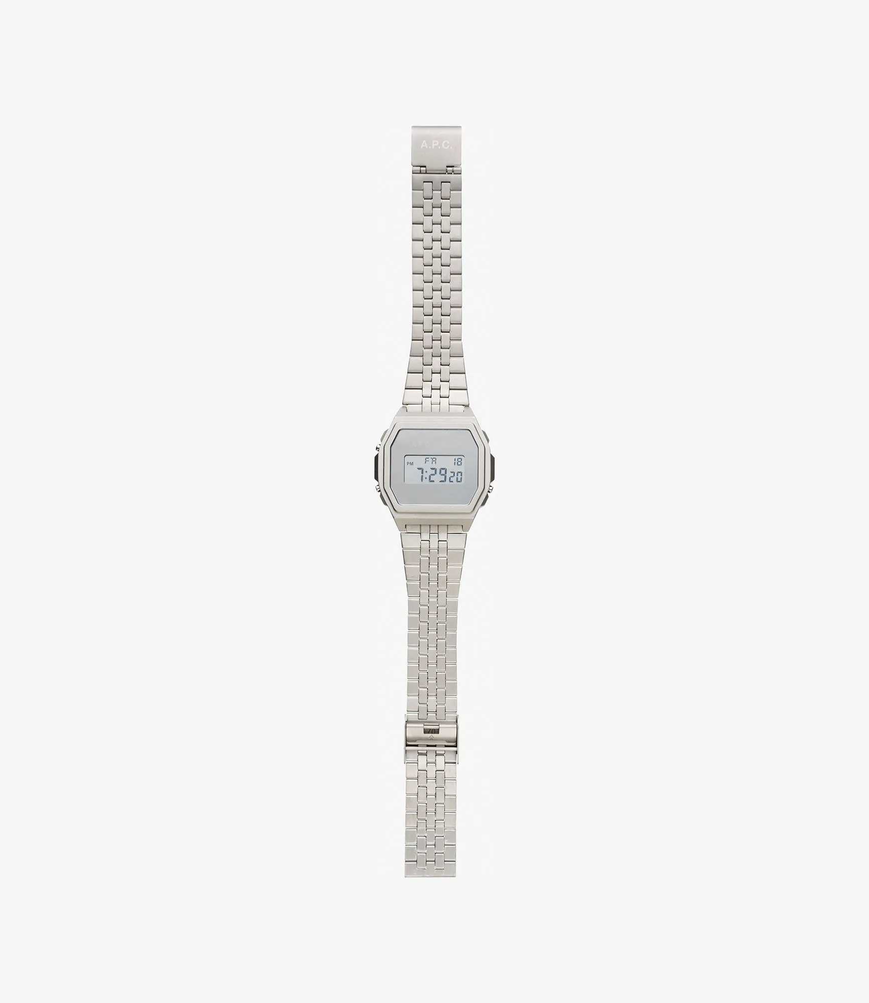 Silver Casio x A.P.C. watch sold by A.P.C.