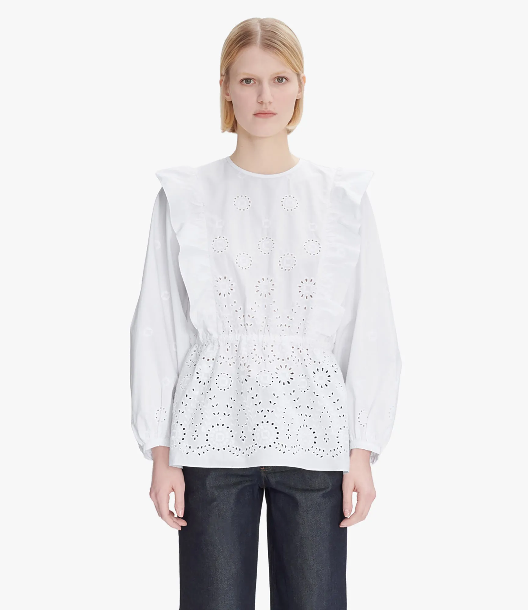 Clove blouse sold by A.P.C.