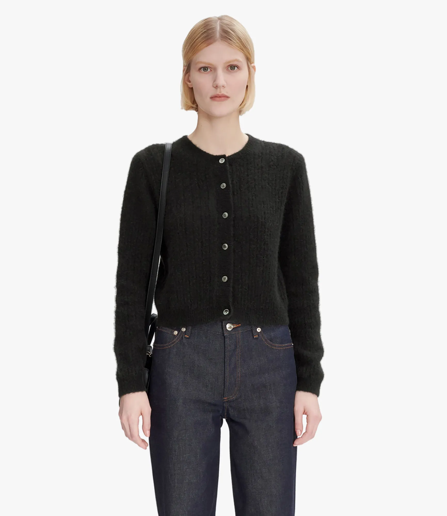 Milo cardigan sold by A.P.C.