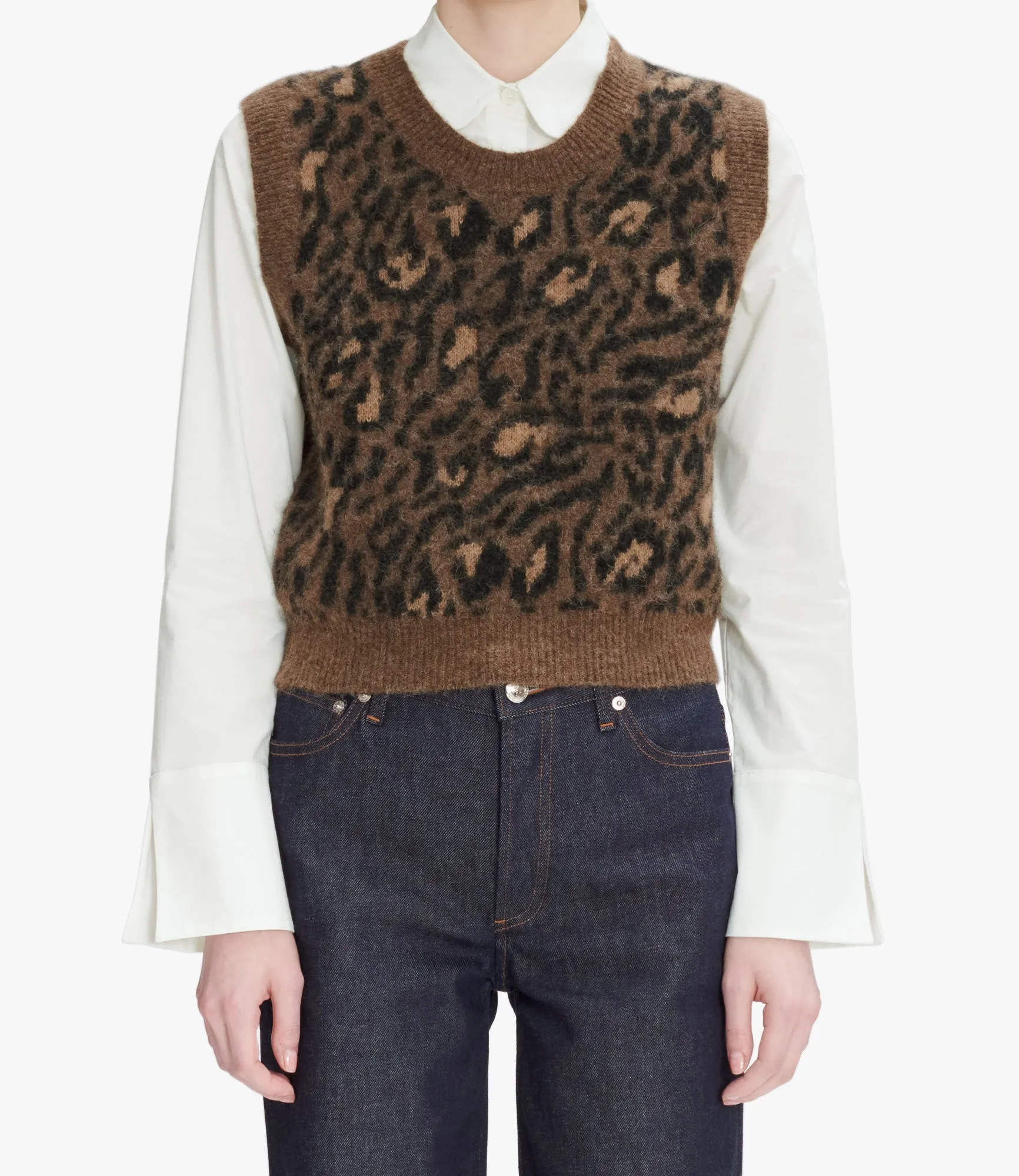 Léana sleeveless sweater sold by A.P.C. product image thumbnail 4