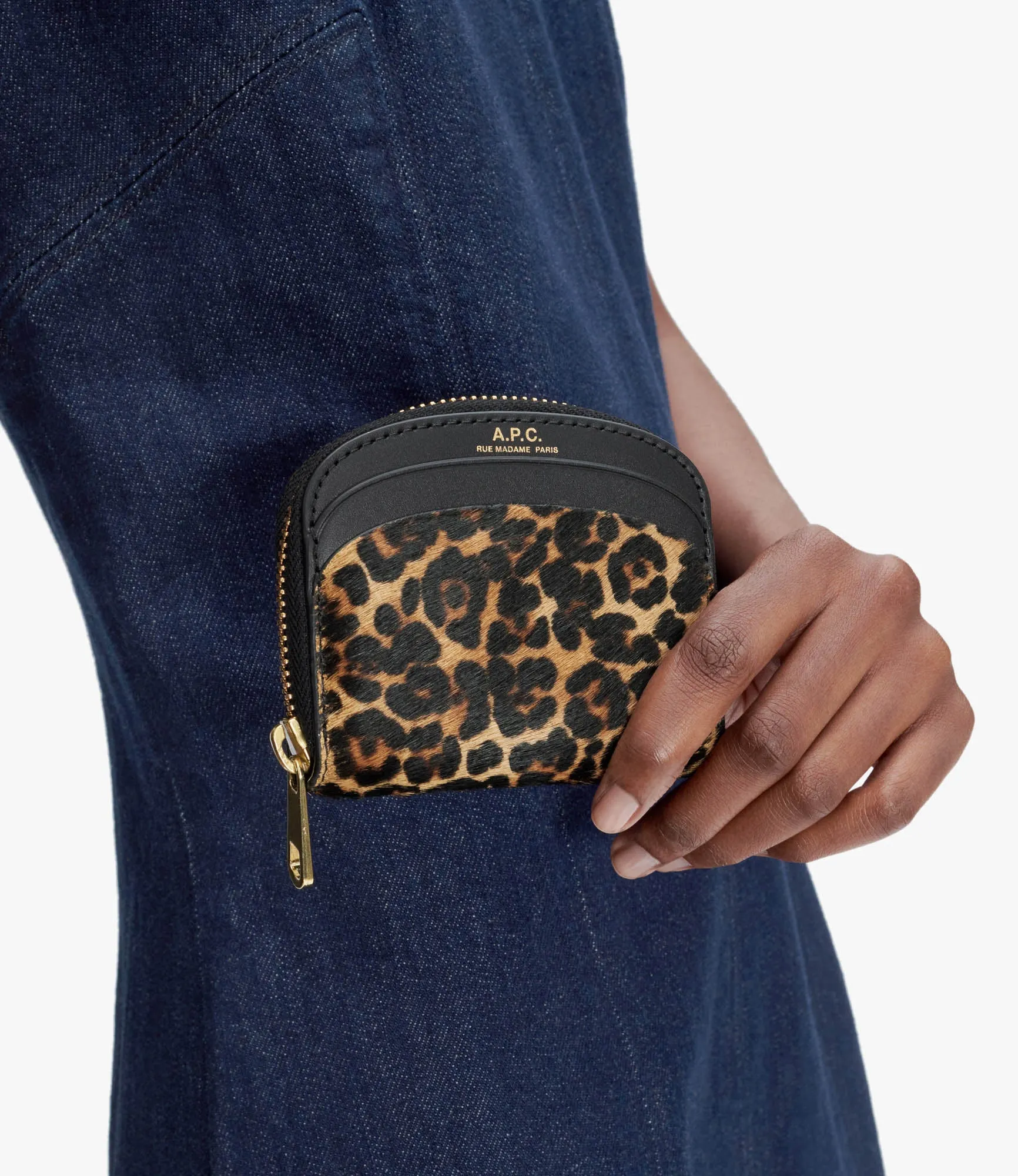 Demi-Lune Mini compact wallet sold by A.P.C. product image thumbnail 2