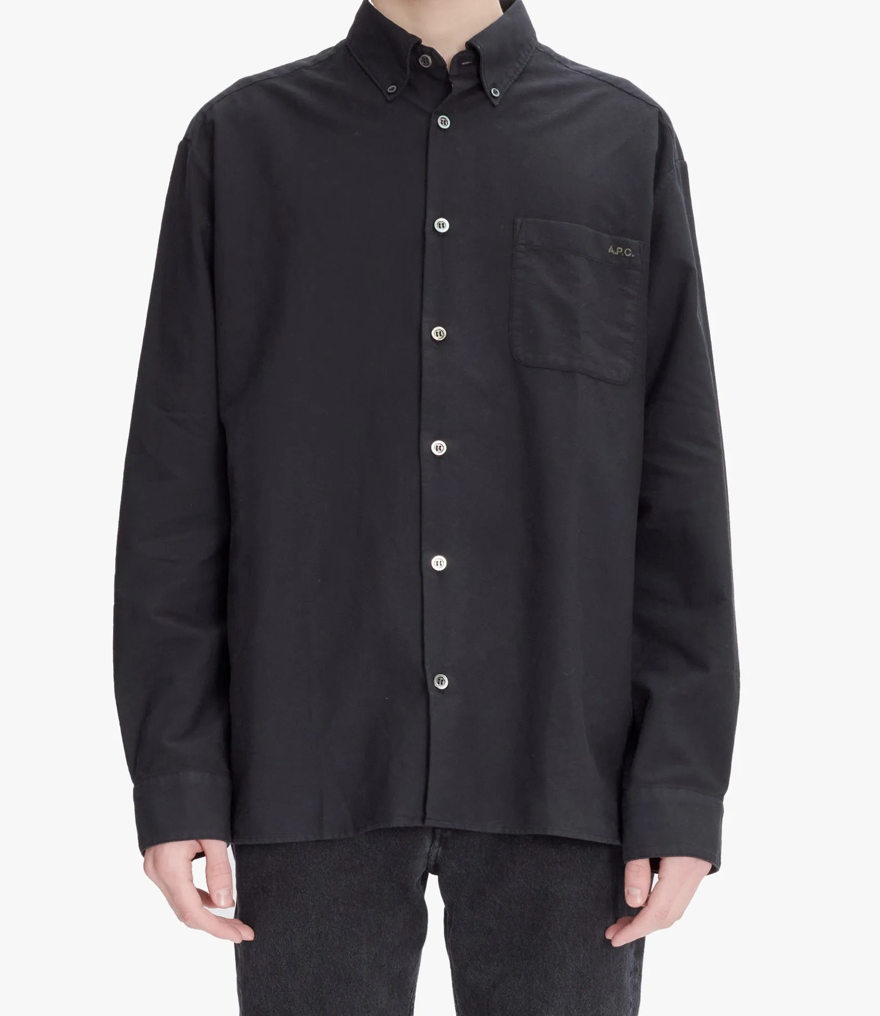 Mateo Logo shirt sold by A.P.C. product image thumbnail 4