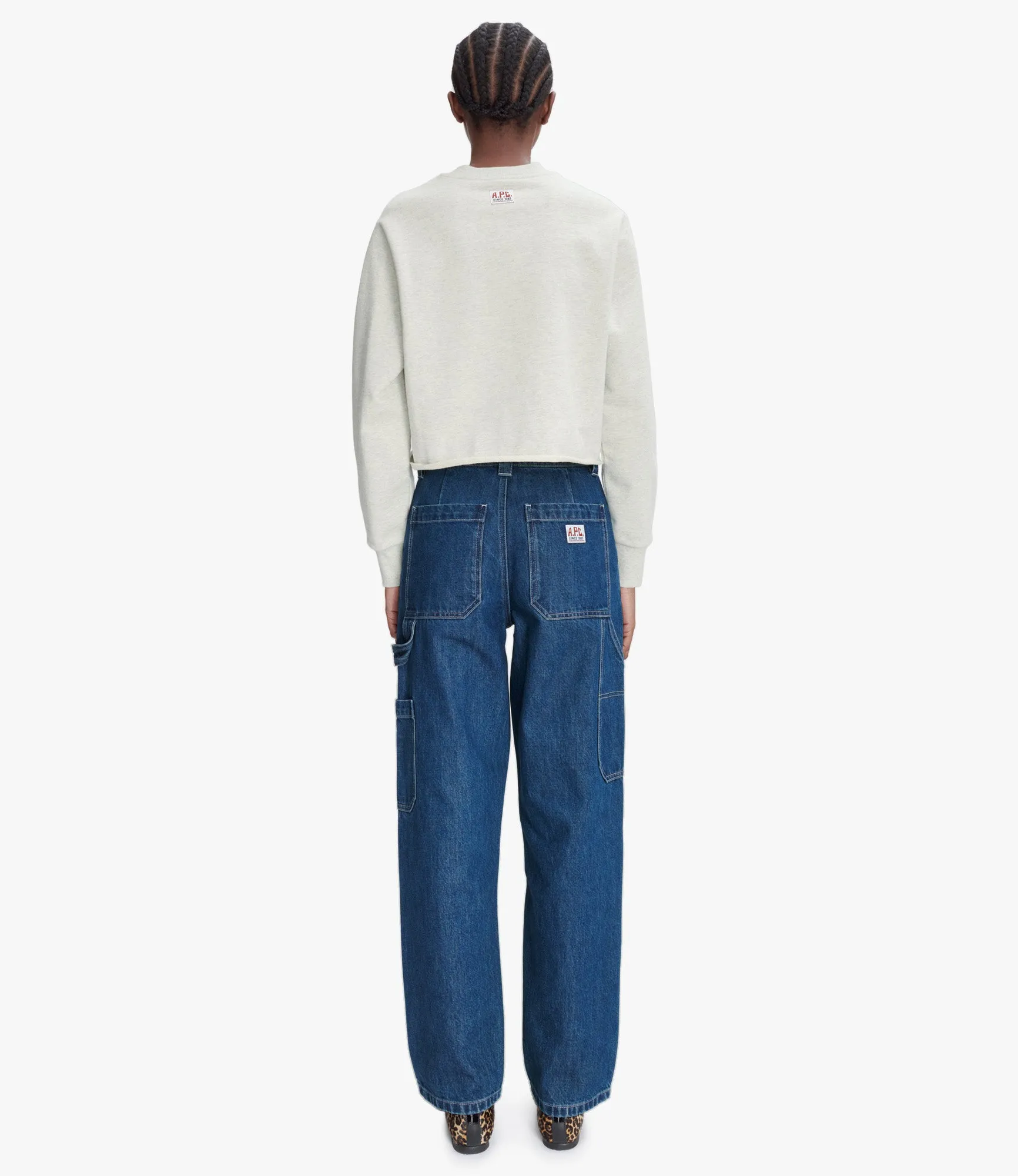 Label F sweatshirt sold by A.P.C. product image thumbnail 3