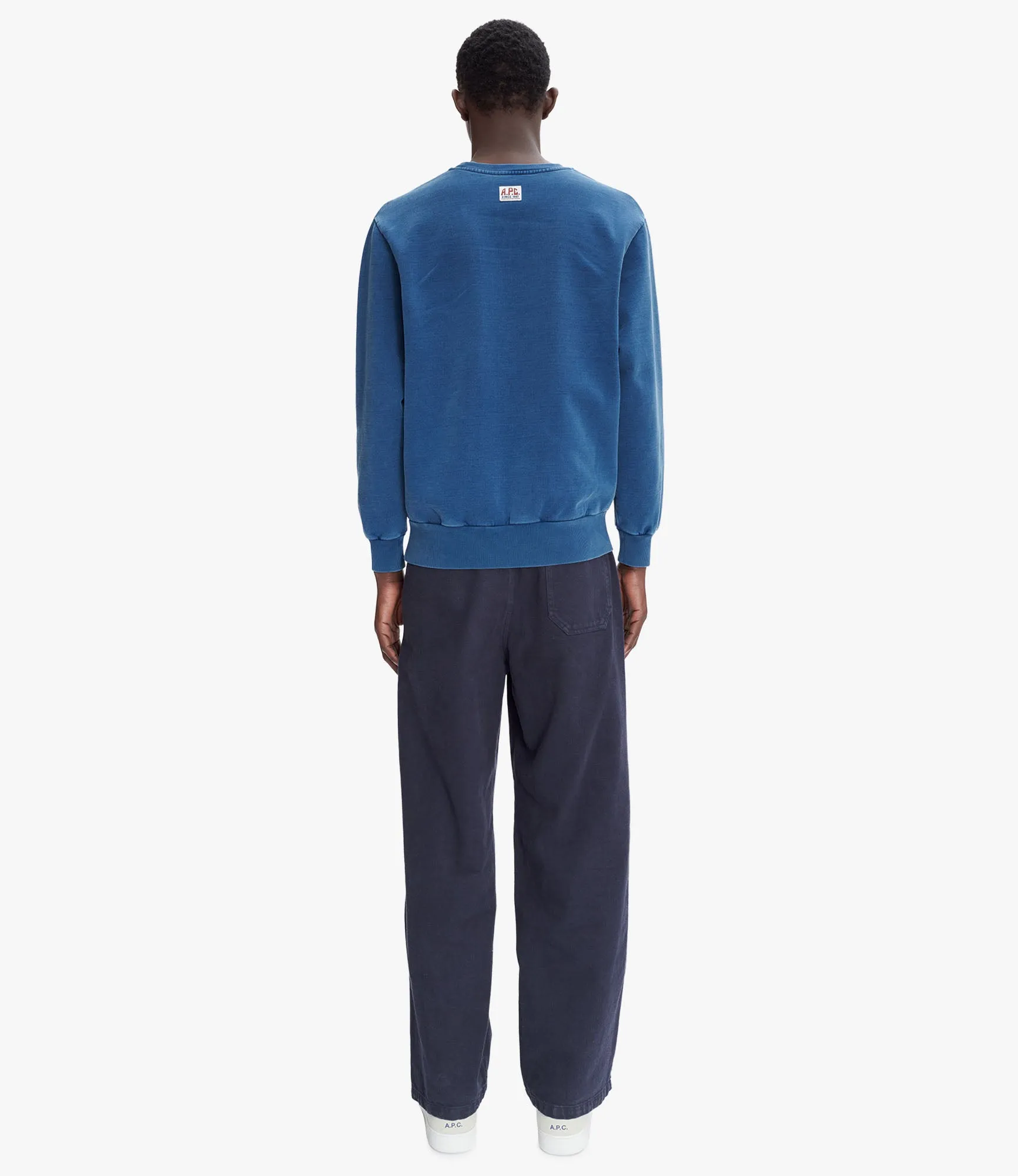 Label H Garment Dye sweatshirt sold by A.P.C. product image thumbnail 3