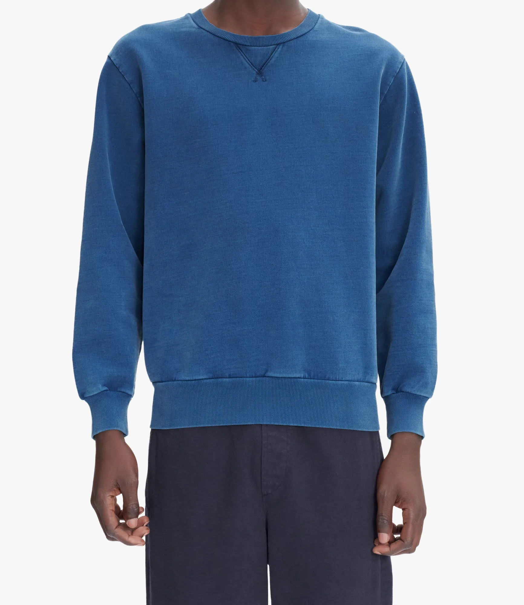 Label H Garment Dye sweatshirt sold by A.P.C. product image thumbnail 4