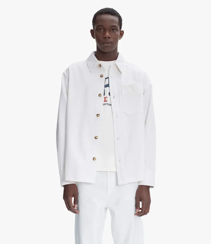 Basile Brodée Poitrine overshirt sold by A.P.C.