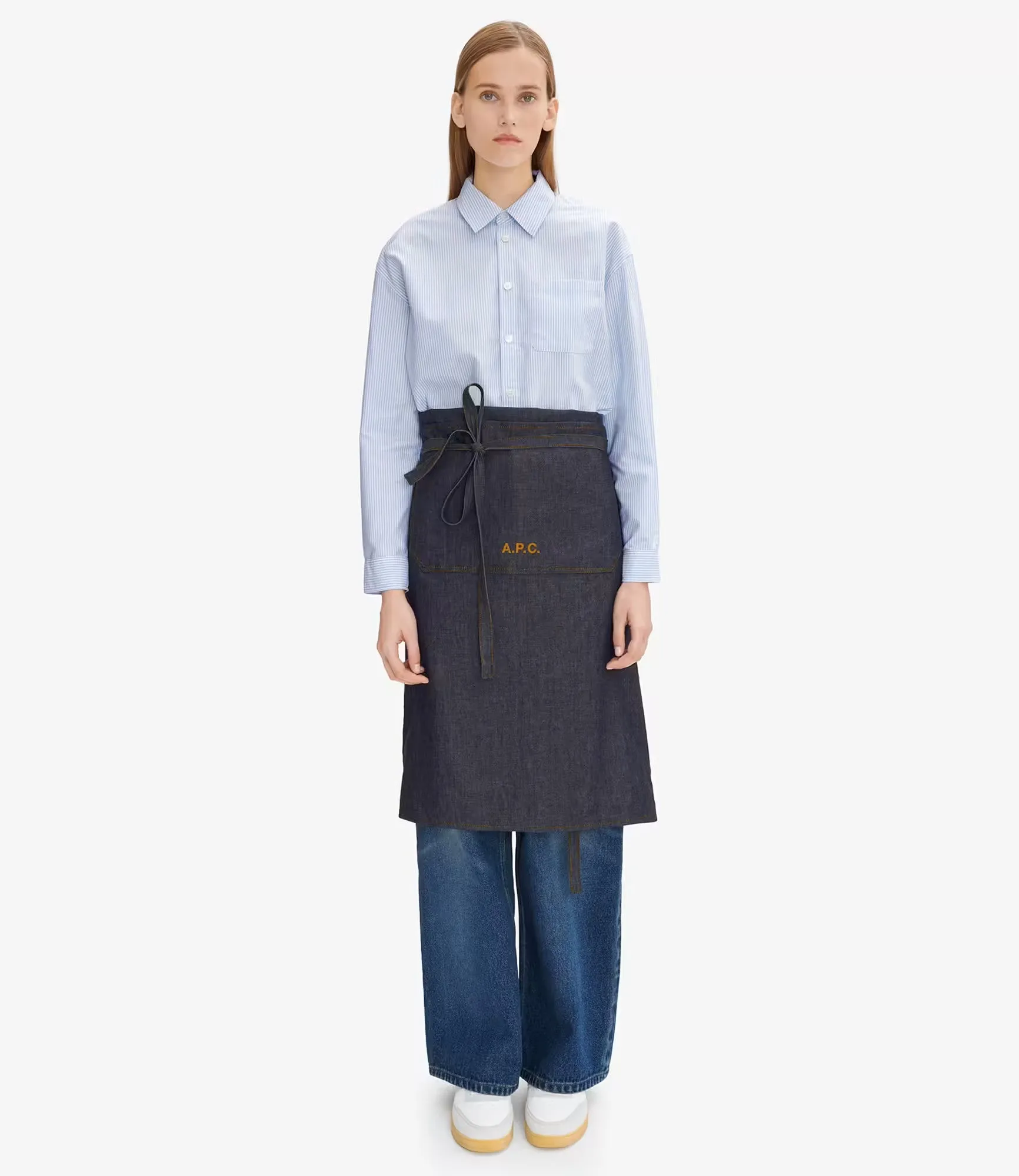Denim apron sold by A.P.C. product image thumbnail 5