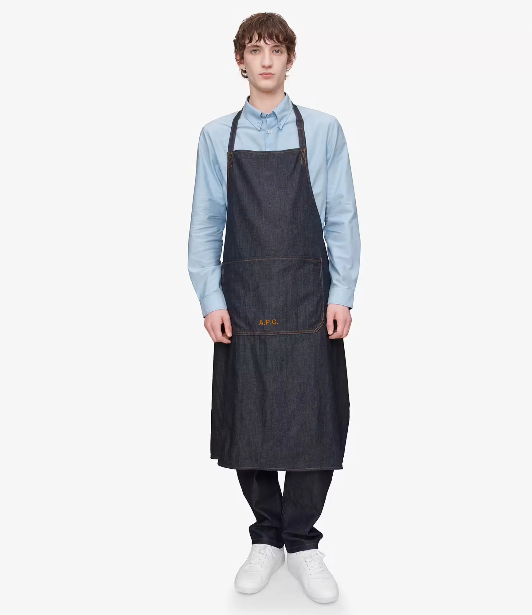 Denim apron sold by A.P.C.