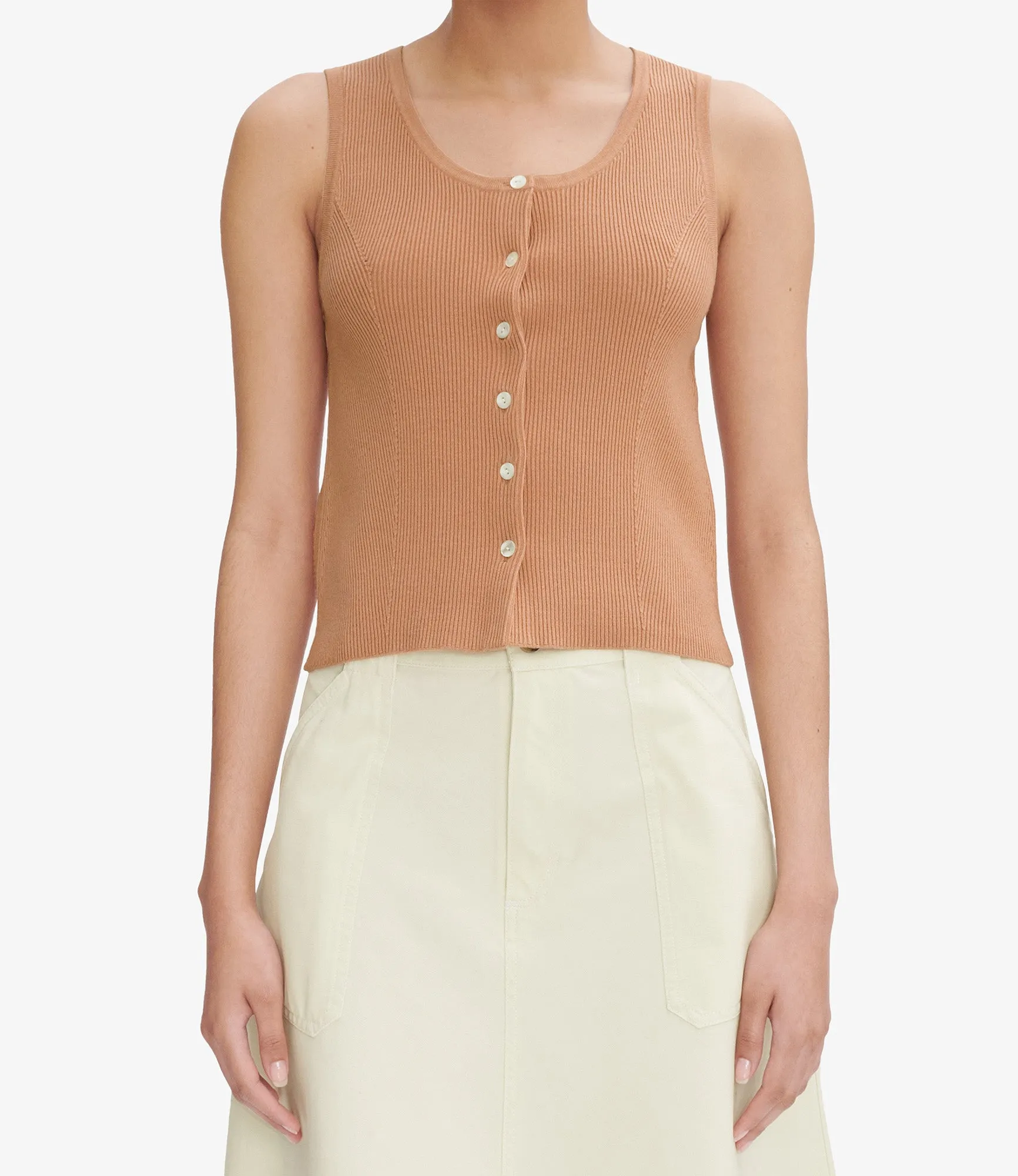Ambre tank top sold by A.P.C. product image thumbnail 4