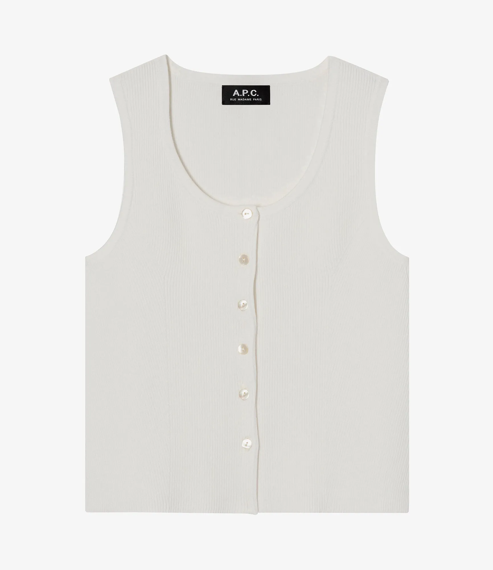 Ambre tank top sold by A.P.C. product image thumbnail 2