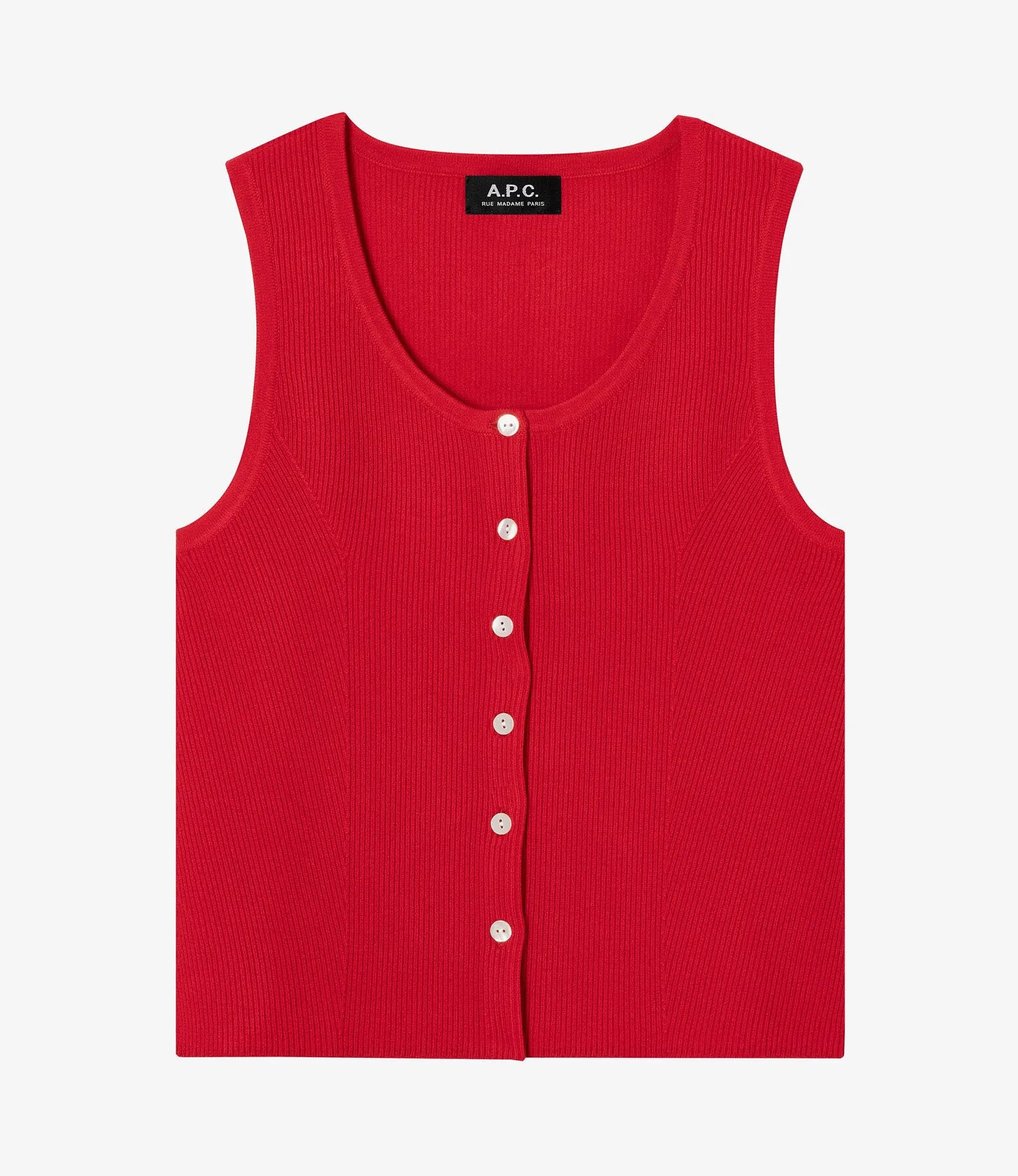 Ambre tank top sold by A.P.C. product image thumbnail 2