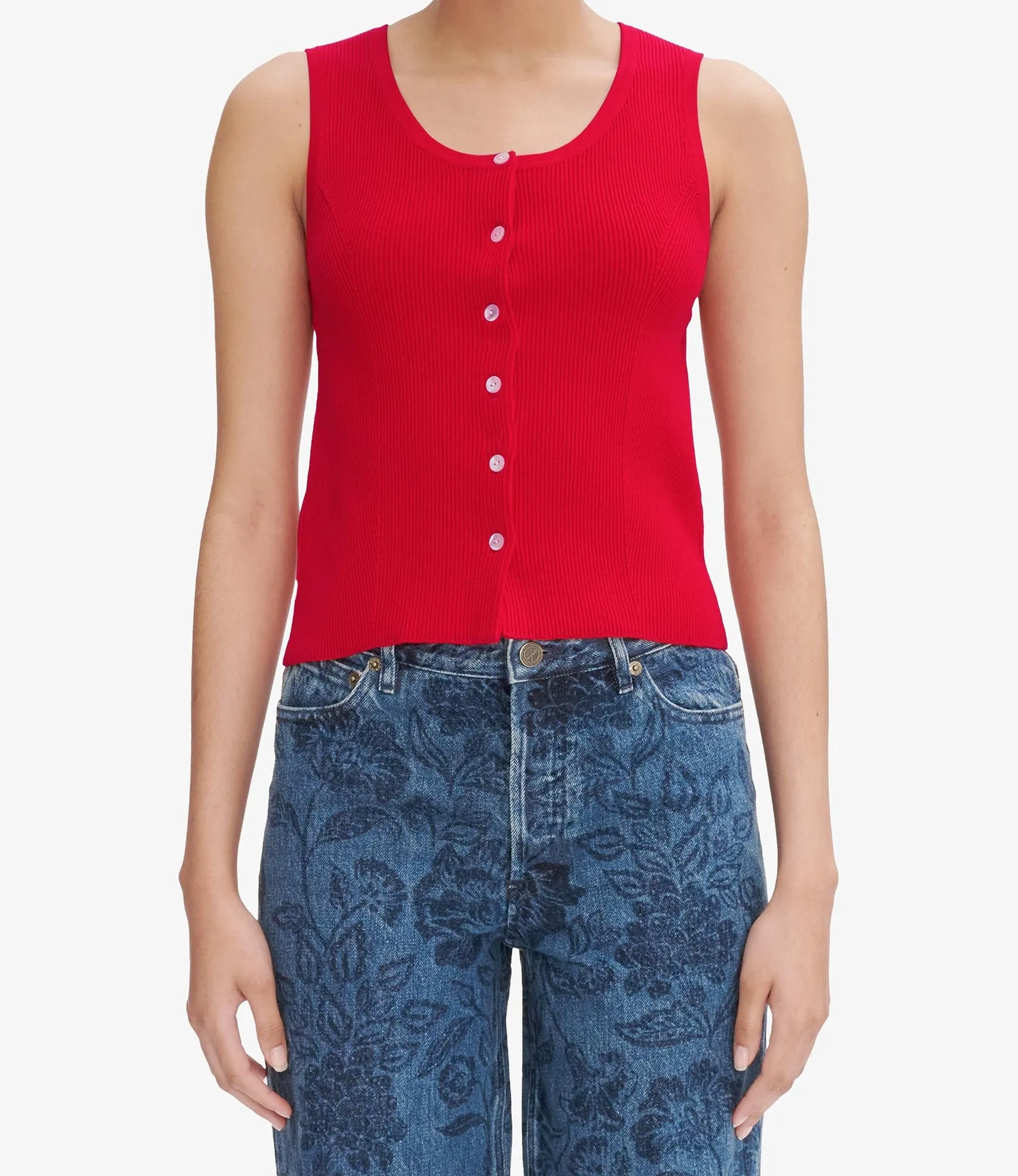 Ambre tank top sold by A.P.C. product image thumbnail 4