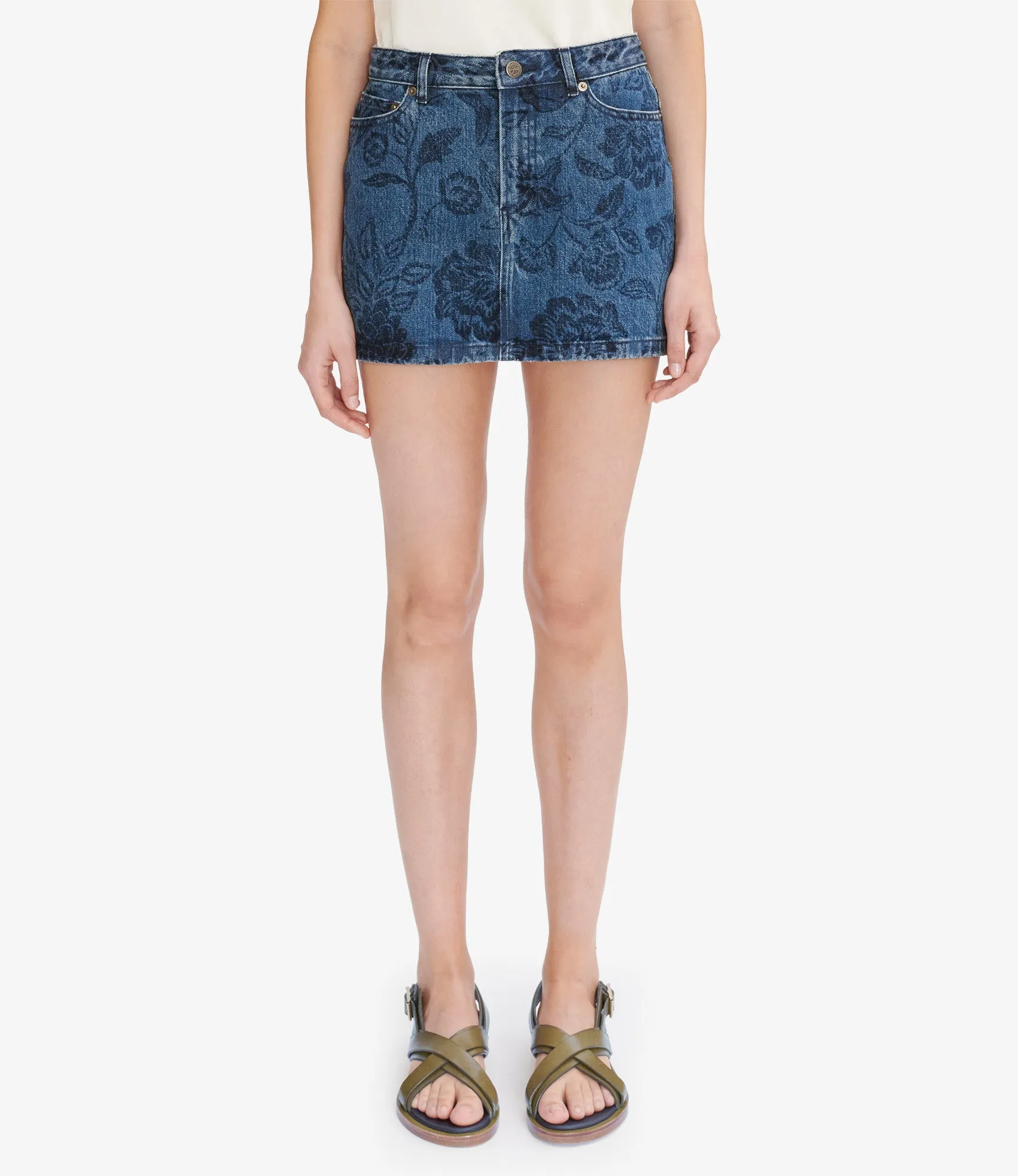Mini-skirt sold by A.P.C. product image thumbnail 4