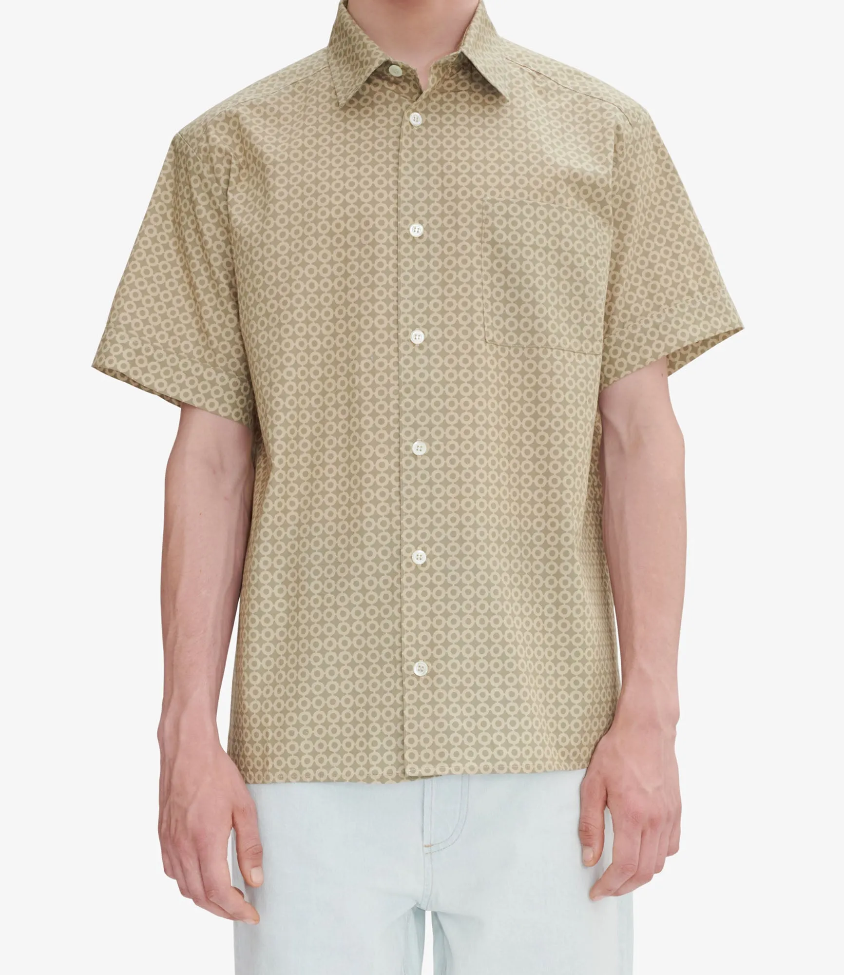 Ross short-sleeve shirt sold by A.P.C. product image thumbnail 4