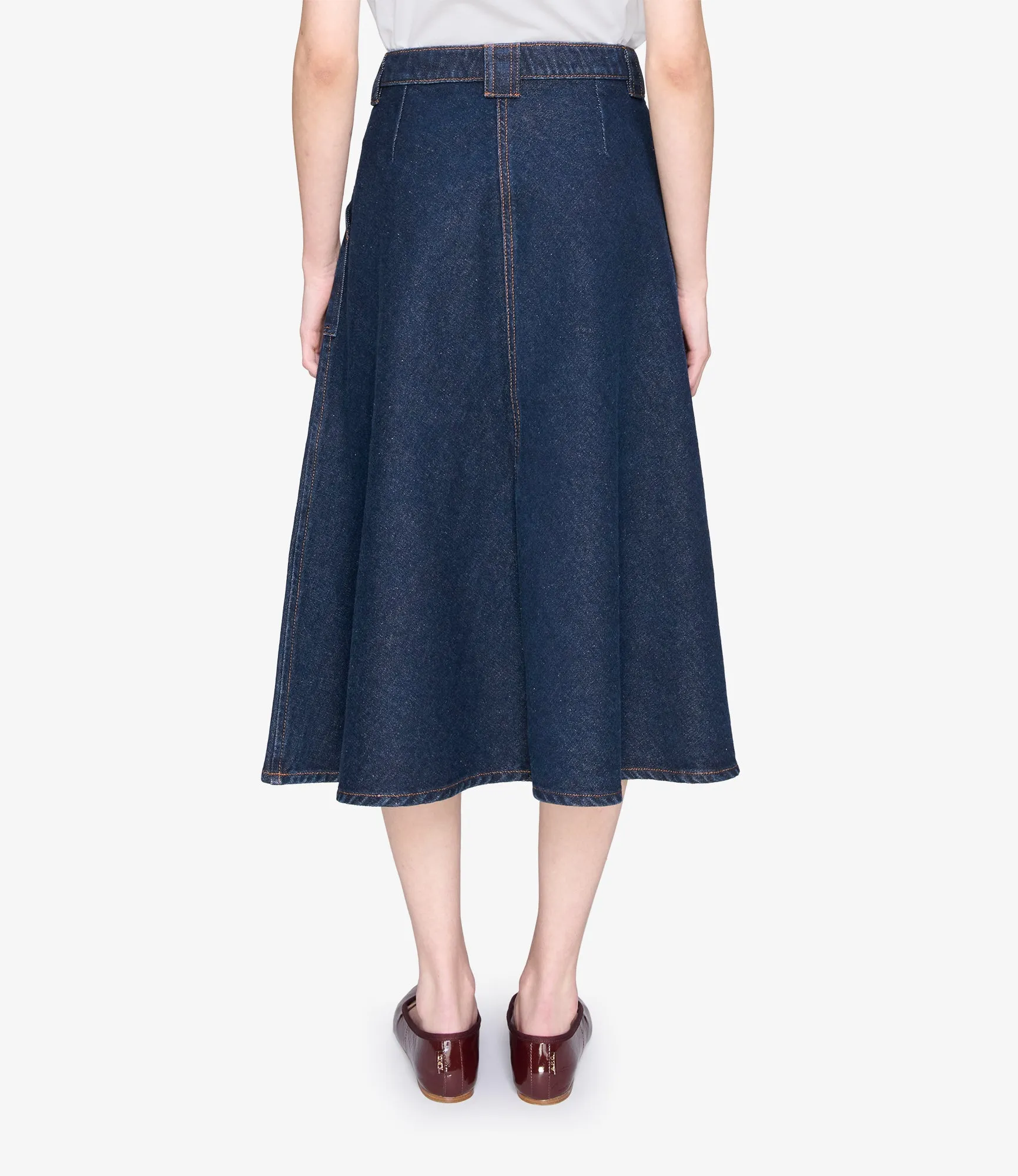 Laurie skirt sold by A.P.C. product image thumbnail 5