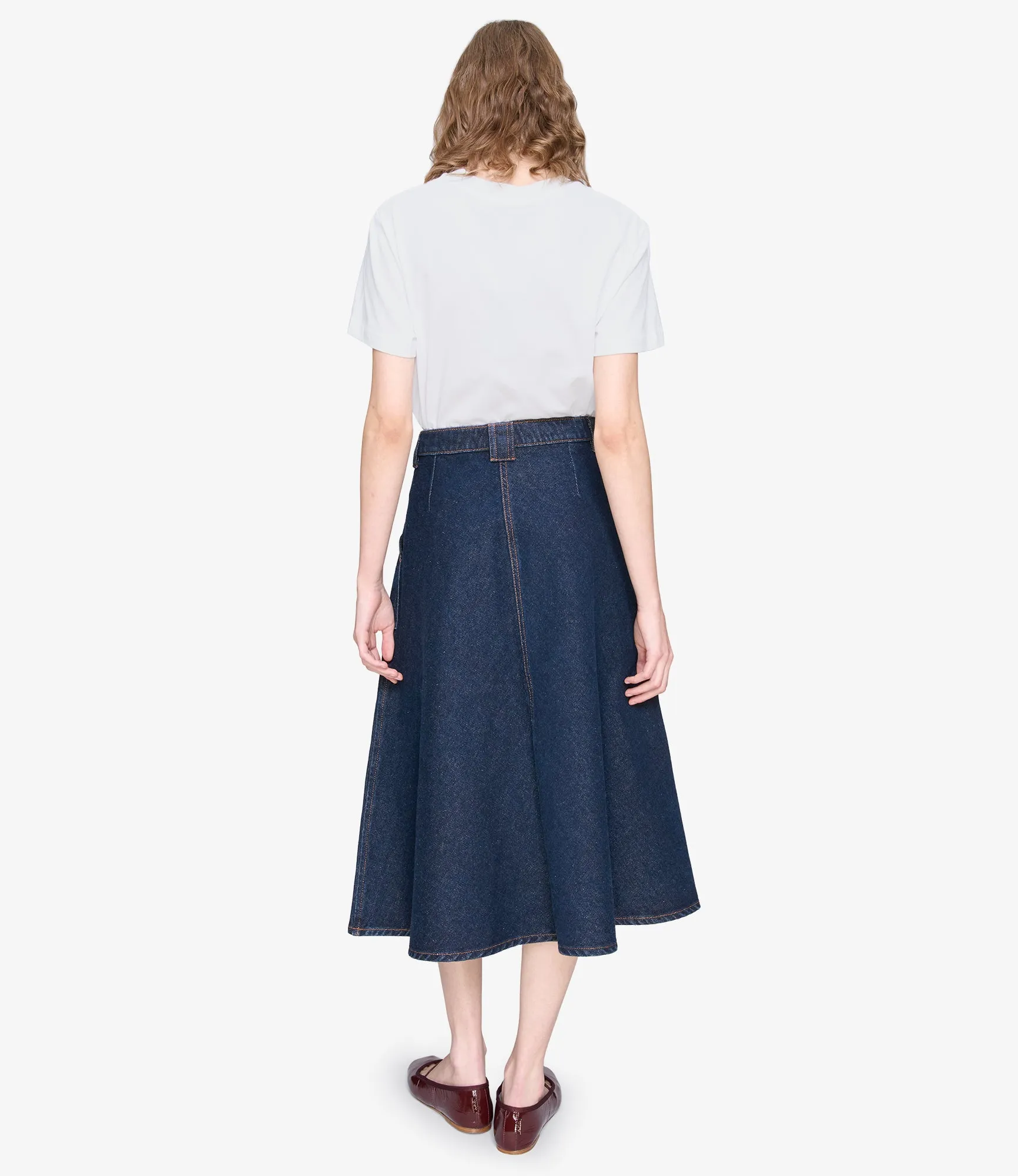 Laurie skirt sold by A.P.C. product image thumbnail 3