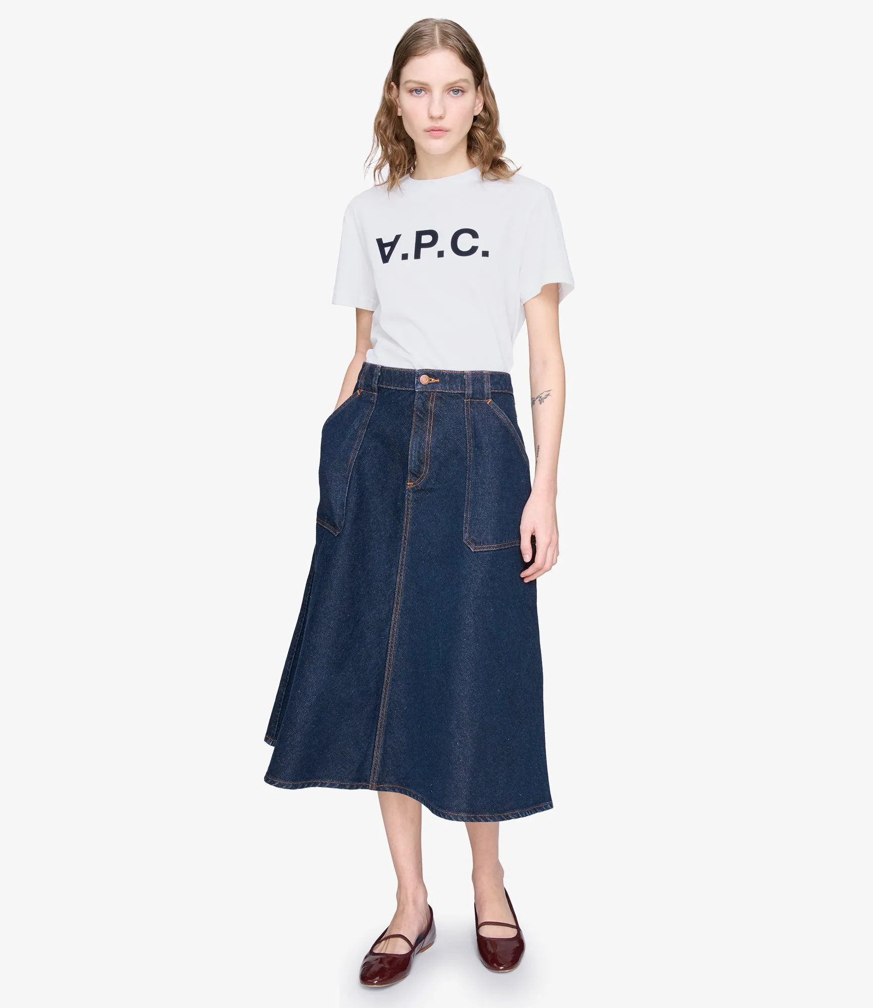 Laurie skirt sold by A.P.C.