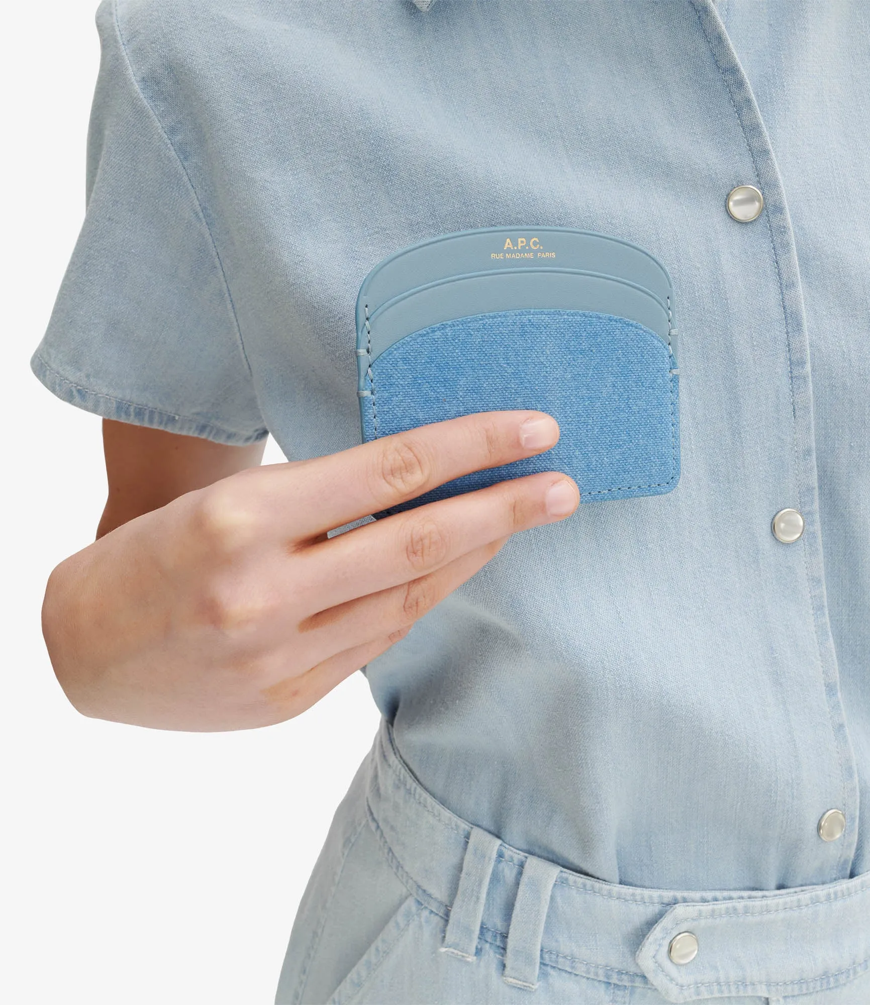 Demi-Lune cardholder sold by A.P.C. product image thumbnail 2
